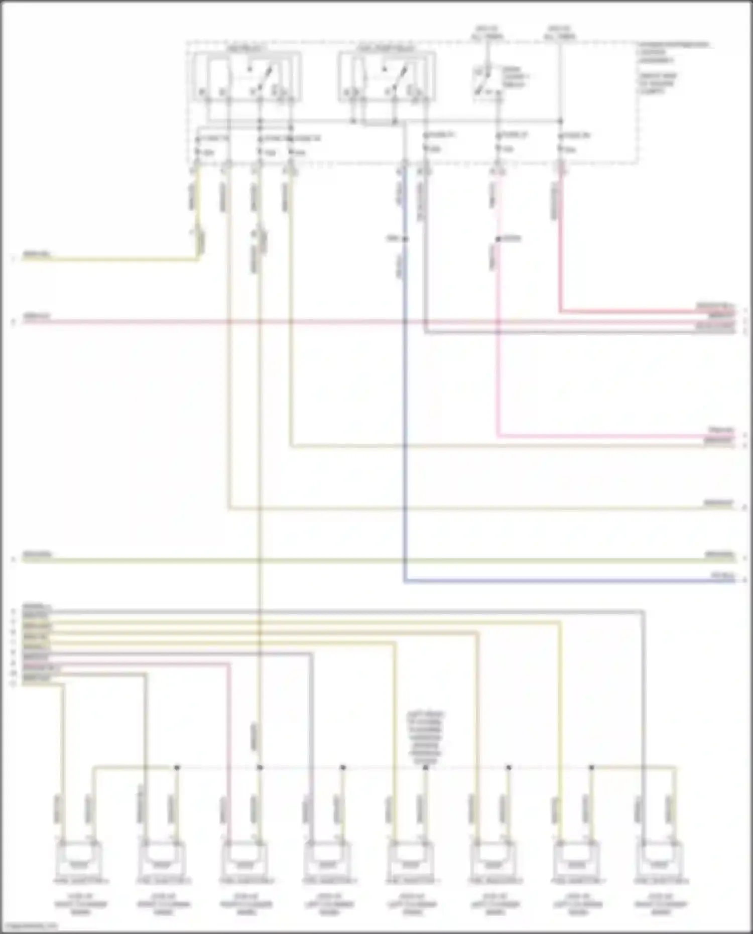 Grand Cherokee Jeep WL (2021-2024): Wiring diagram engine performance 5.7l, engine controls circuit (4 of 7)