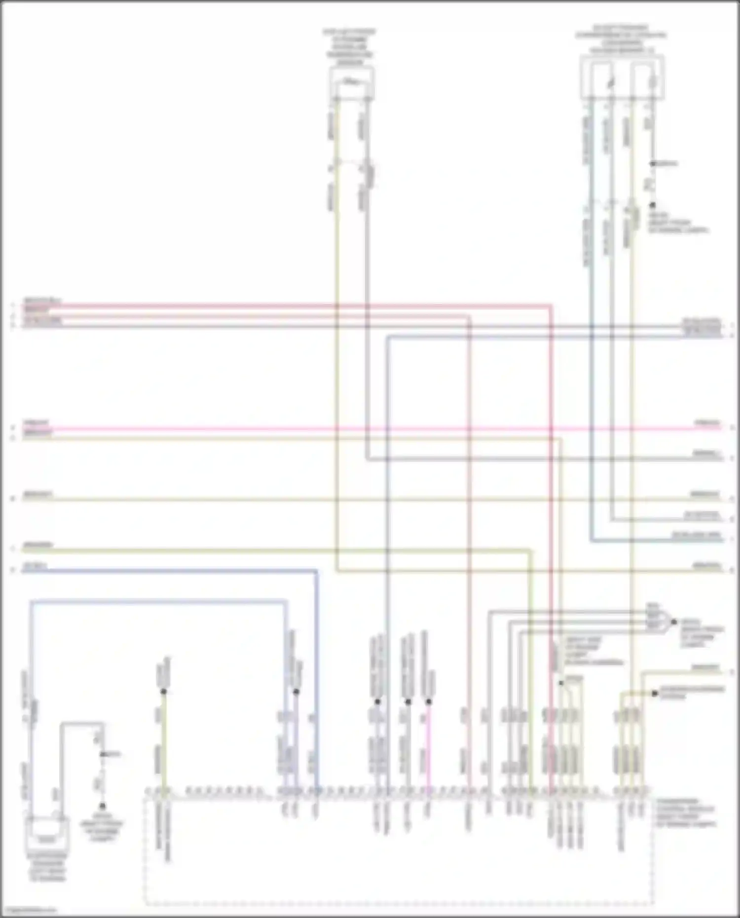 Grand Cherokee Jeep WL (2021-2024): Wiring diagram engine performance 5.7l, engine controls circuit (5 of 7)