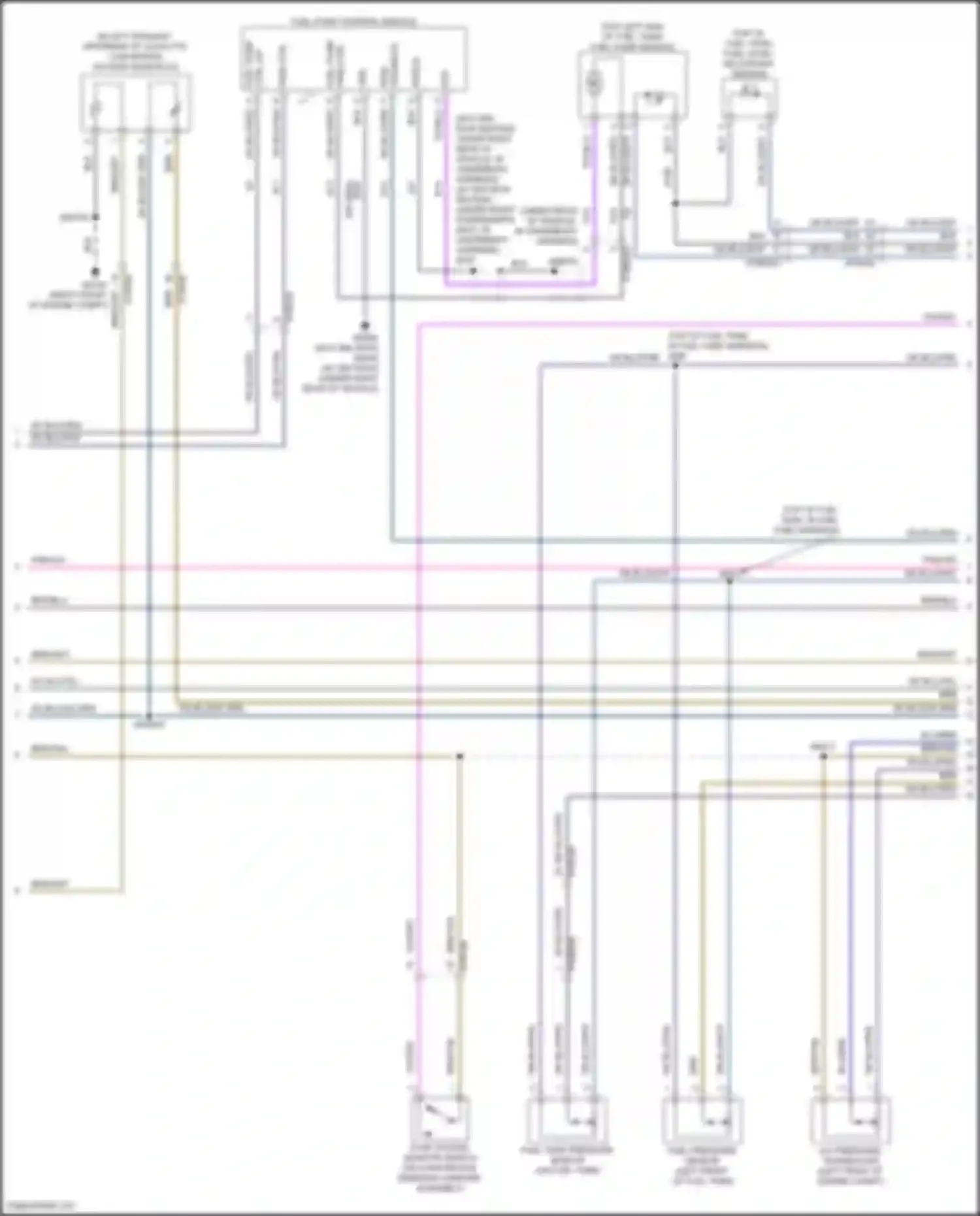 Grand Cherokee Jeep WL (2021-2024): Wiring diagram engine performance 5.7l, engine controls circuit (6 of 7)