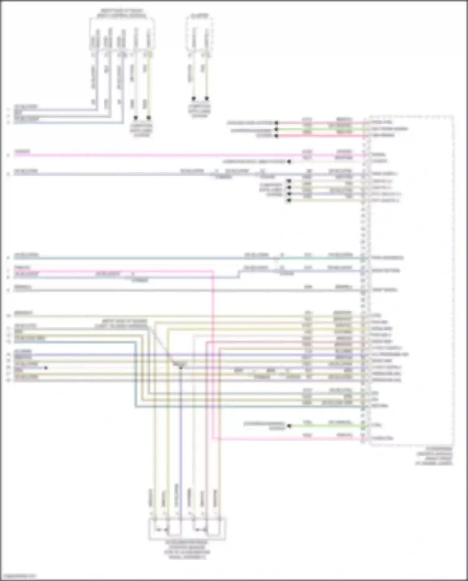 Grand Cherokee Jeep WL (2021-2024): Wiring diagram engine performance 5.7l, engine controls circuit (7 of 7)