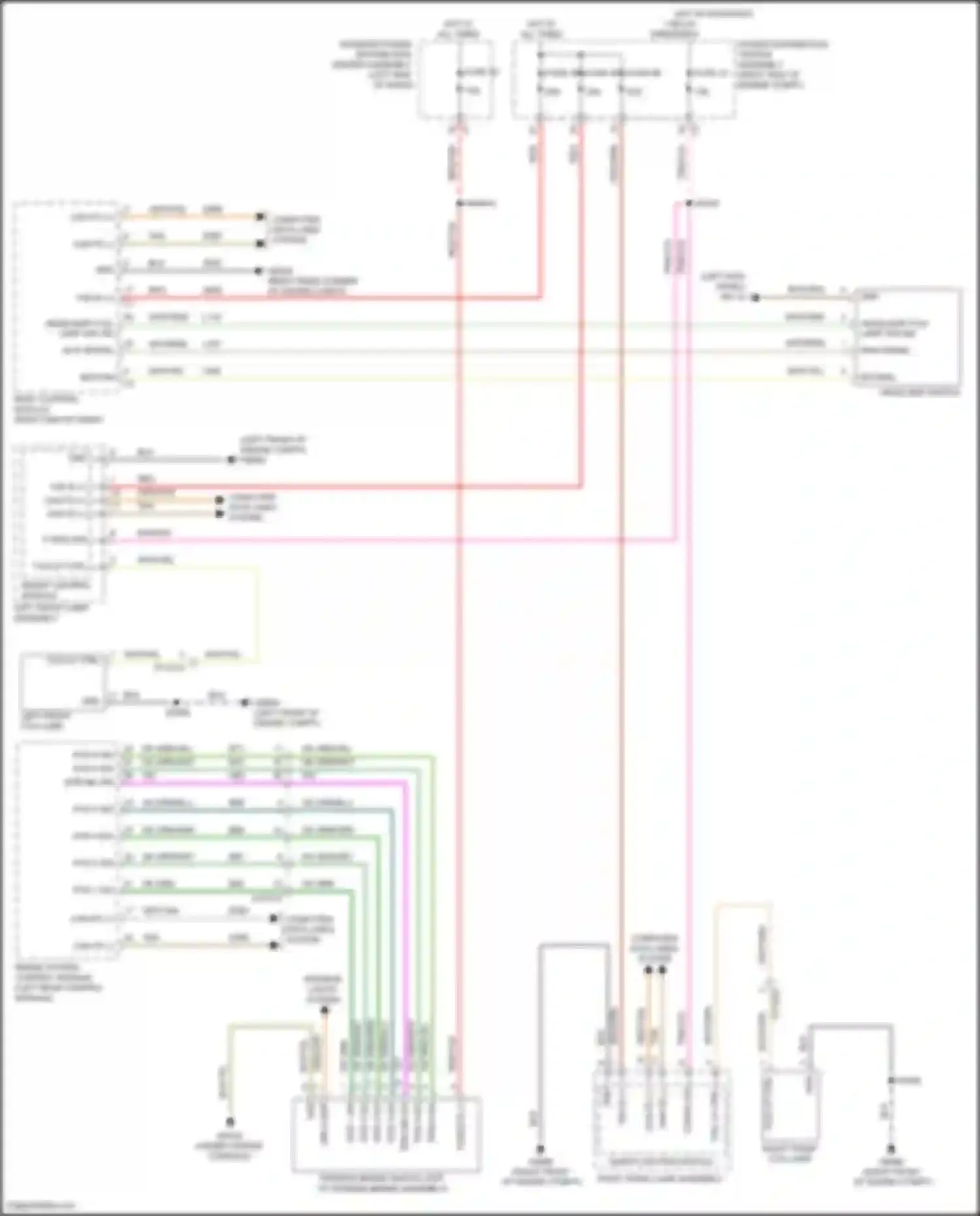 Grand Cherokee Jeep WL (2021-2024): Headlamps circuit