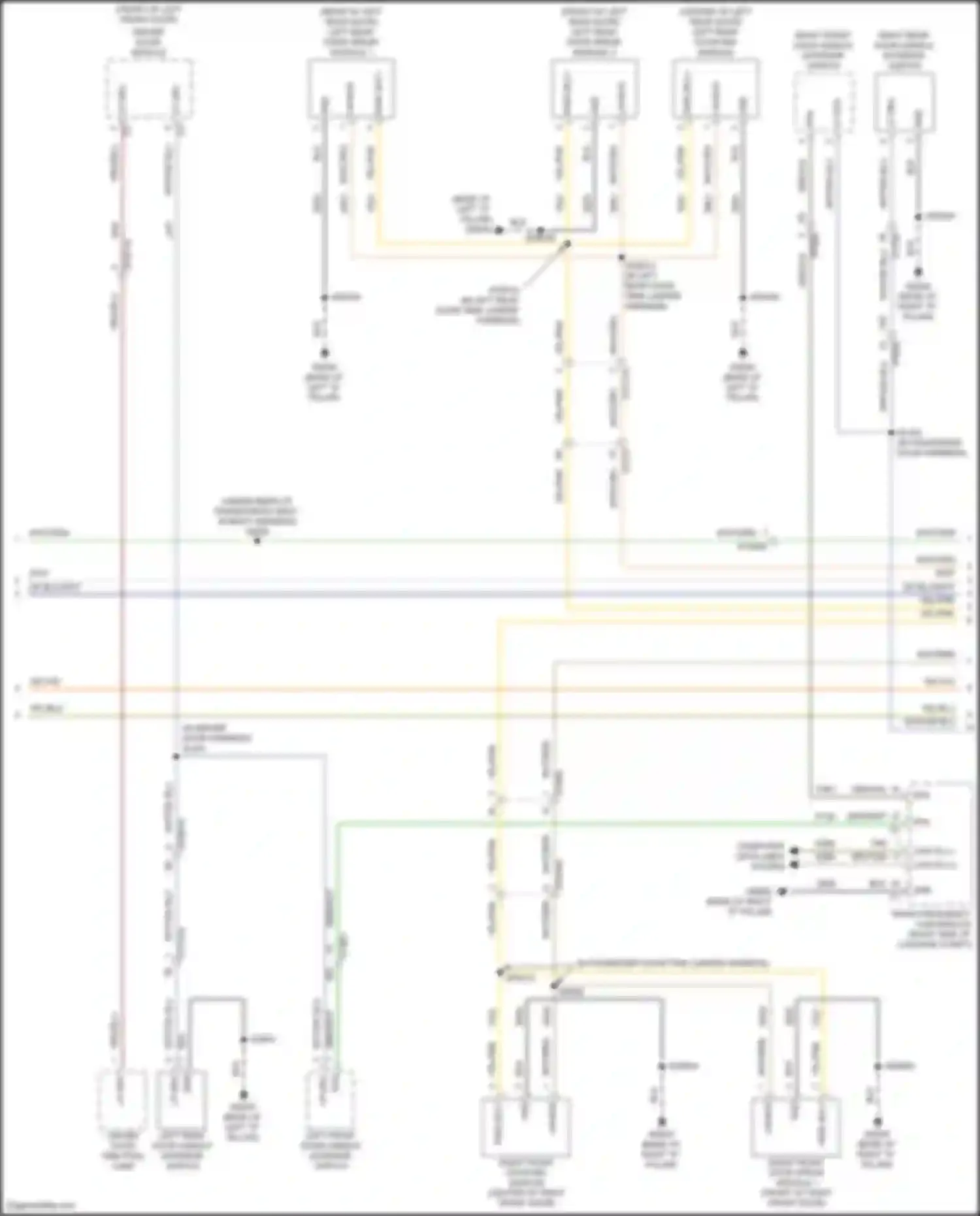 Grand Cherokee Jeep WL (2021-2024): Courtesy lamps circuit, premium (2 of 4)