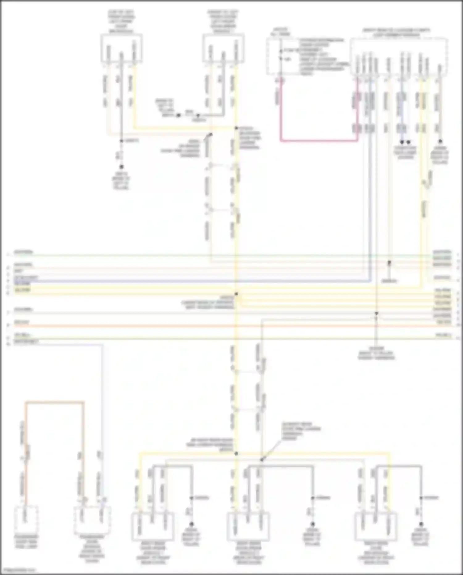 Grand Cherokee Jeep WL (2021-2024): Courtesy lamps circuit, premium (3 of 4)