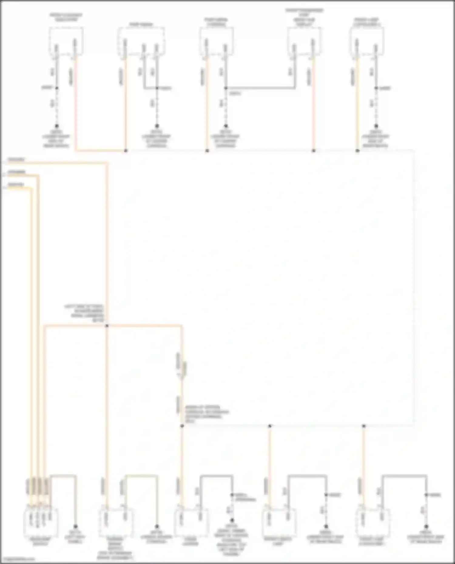 Grand Cherokee Jeep WL (2021-2024): Instrument illumination circuit (2 of 2)