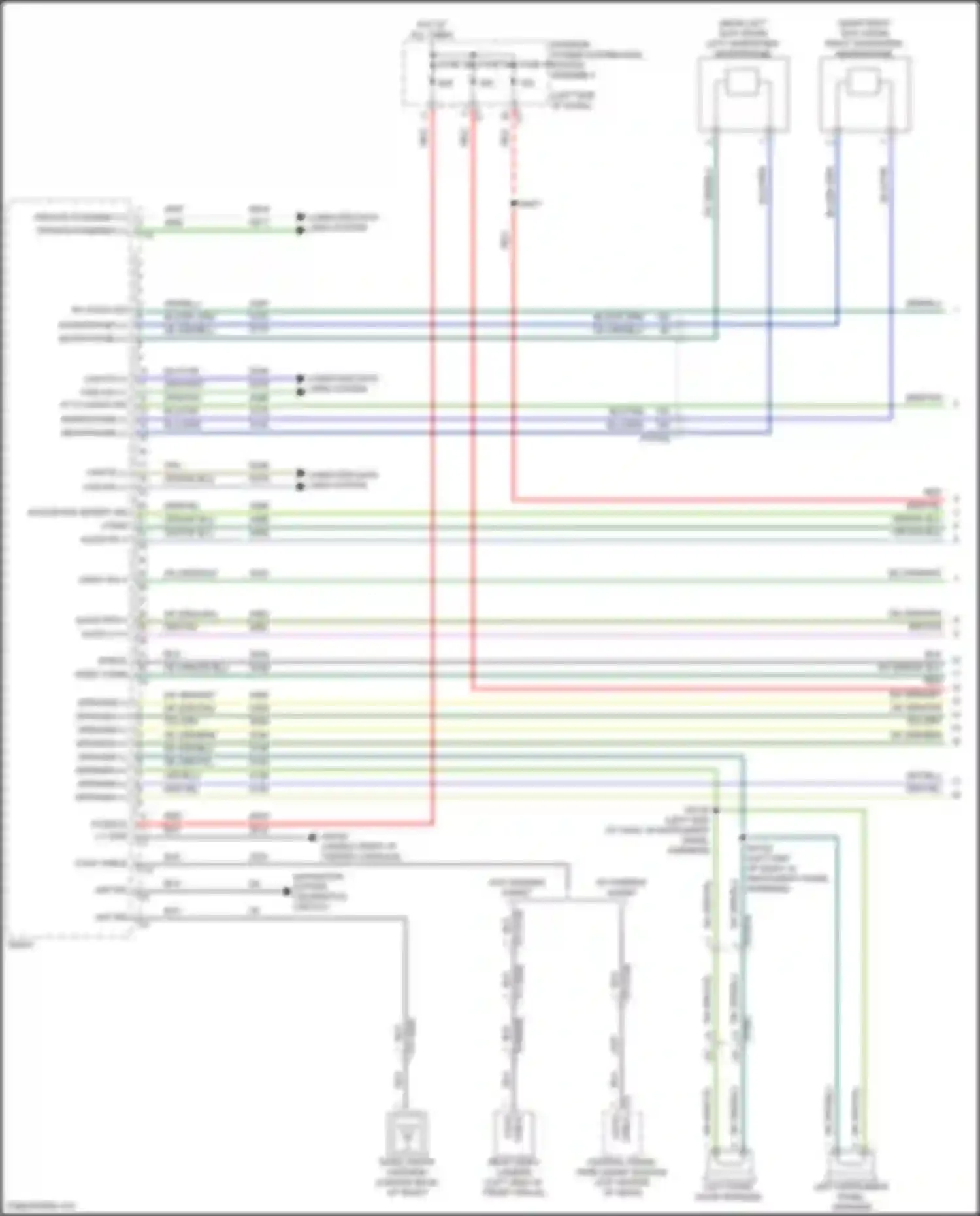 Grand Cherokee Jeep WL (2021-2024): Navigation circuit, base (1 of 3)