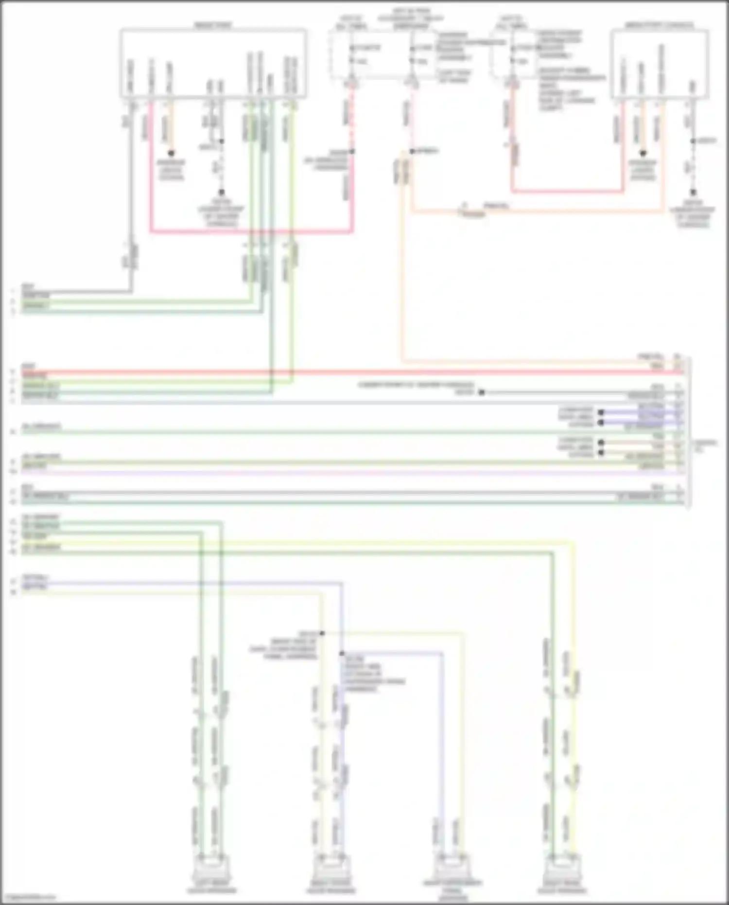 Grand Cherokee Jeep WL (2021-2024): Navigation circuit, base (3 of 3)