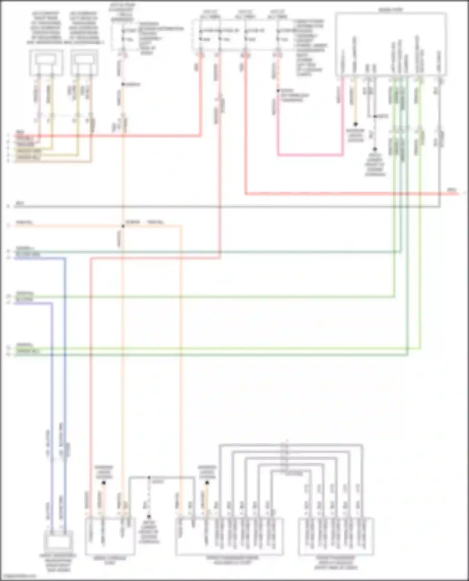 Grand Cherokee Jeep WL (2021-2024): Navigation circuit, premium 2 (2 of 4)