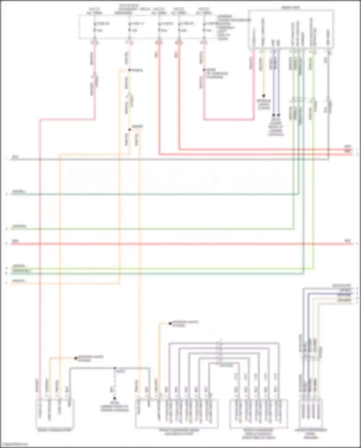 Grand Cherokee Jeep WL (2021-2024): Navigation circuit, premium 3 (2 of 4)