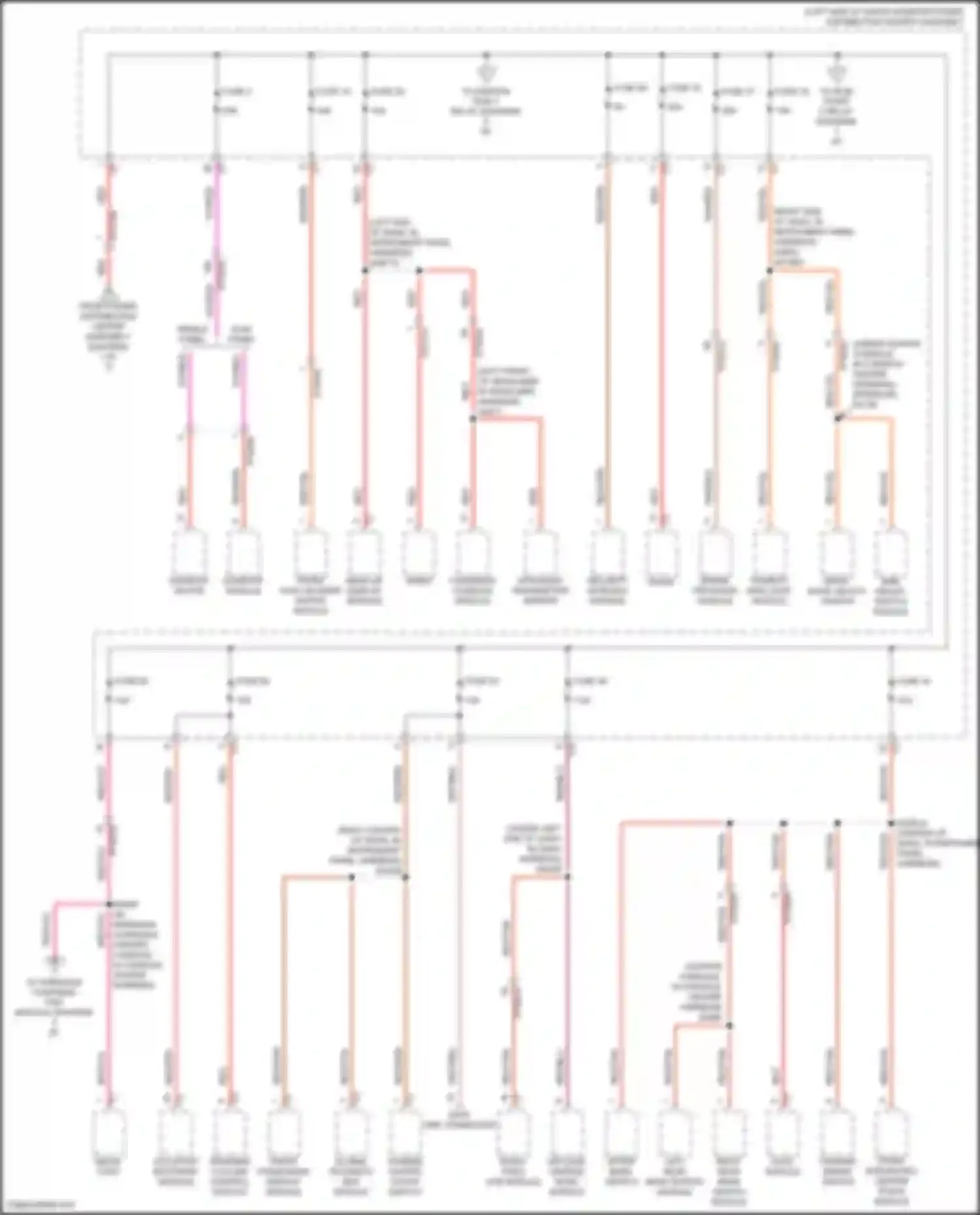 Grand Cherokee Jeep WL (2021-2024): Power distribution circuit (2 of 7)