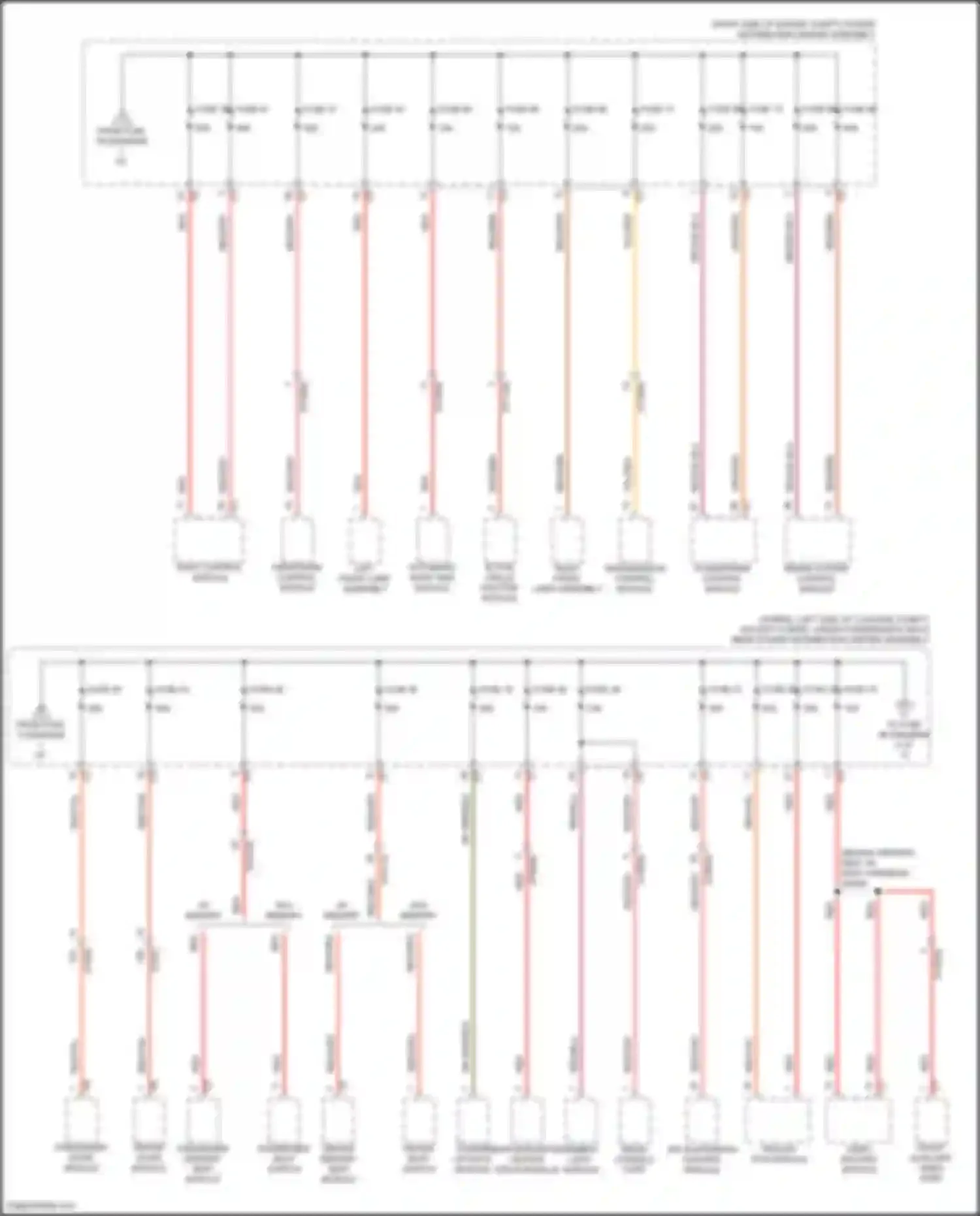 Grand Cherokee Jeep WL (2021-2024): Power distribution circuit (3 of 7)