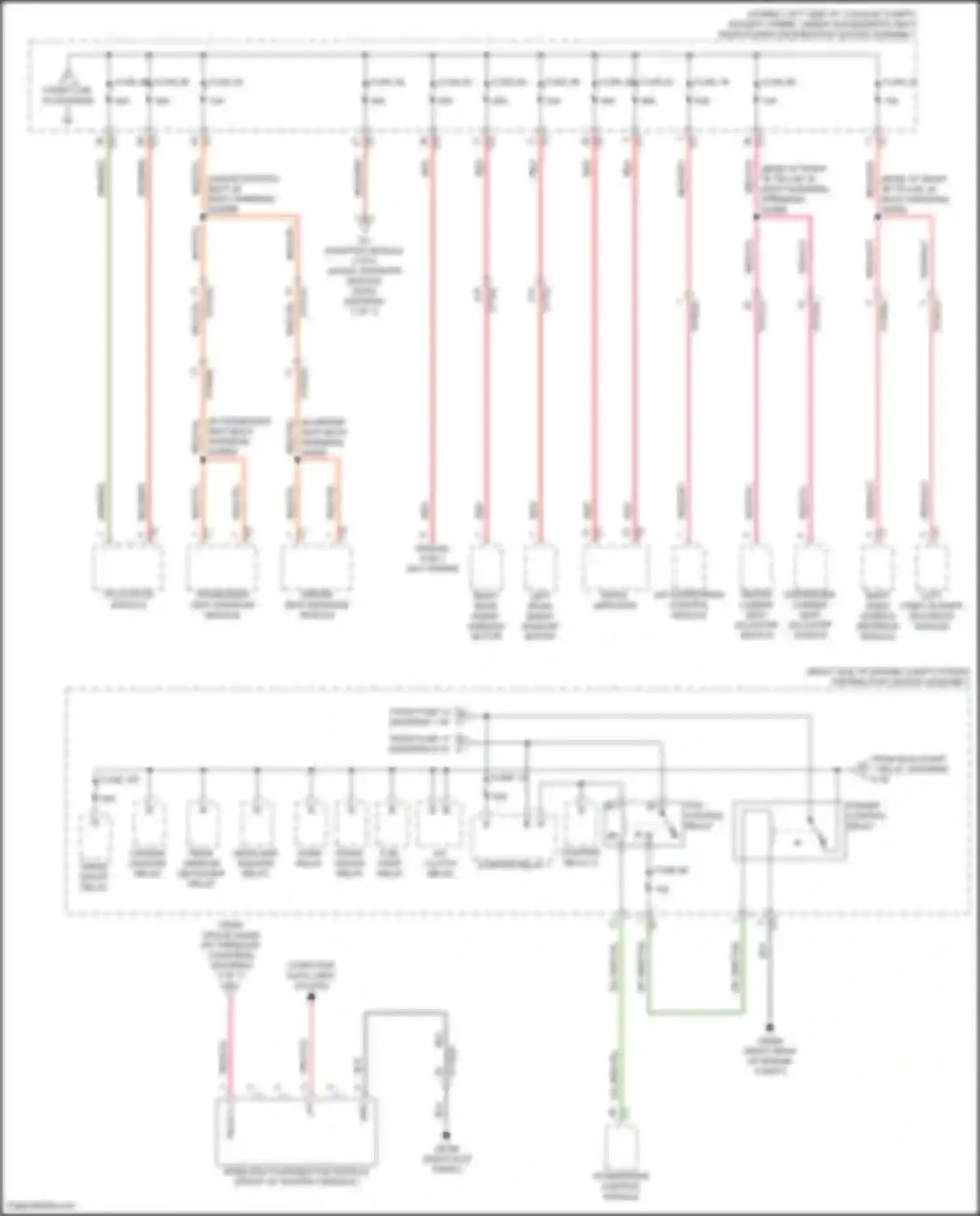 Grand Cherokee Jeep WL (2021-2024): Power distribution circuit (4 of 7)