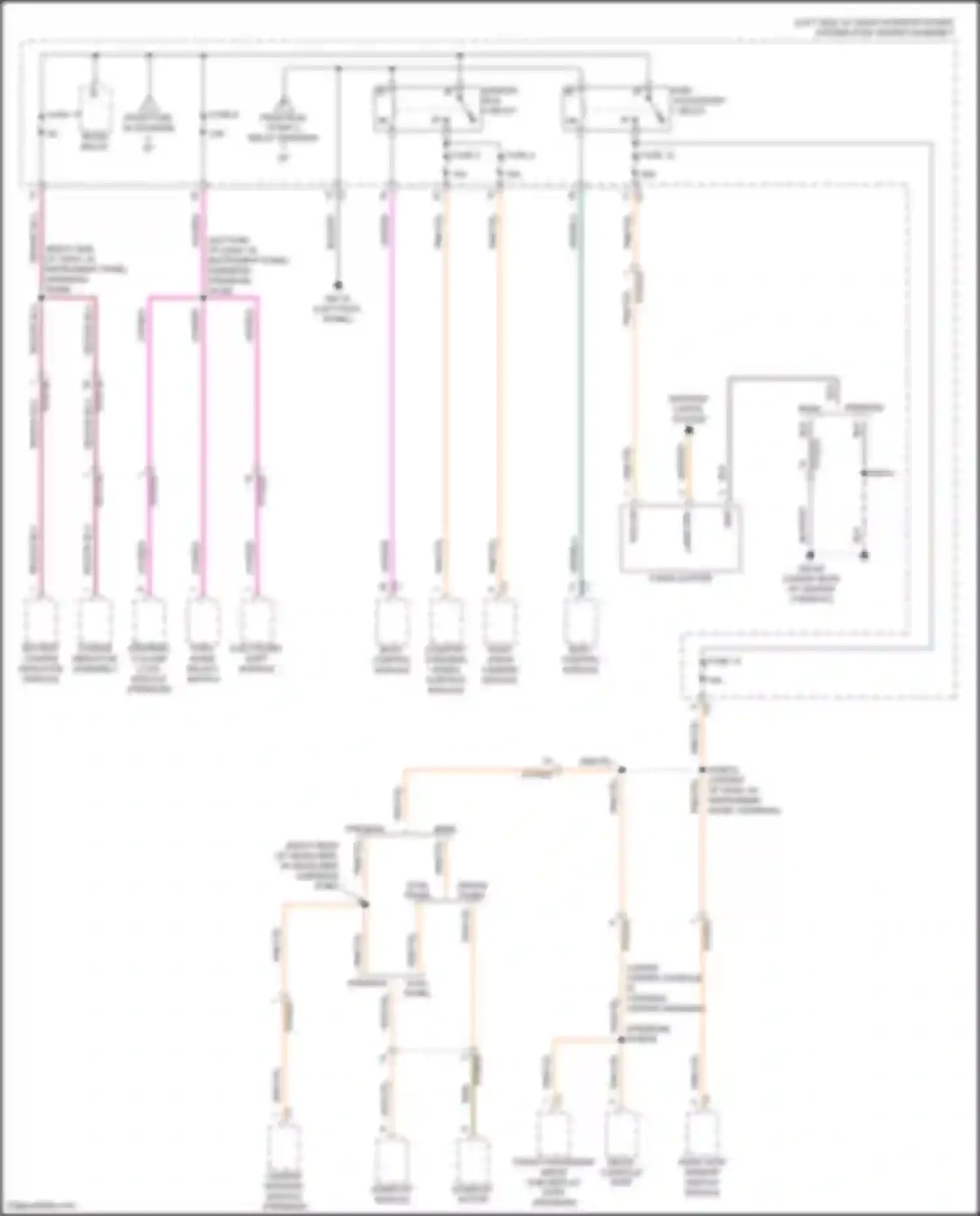 Grand Cherokee Jeep WL (2021-2024): Power distribution circuit (5 of 7)