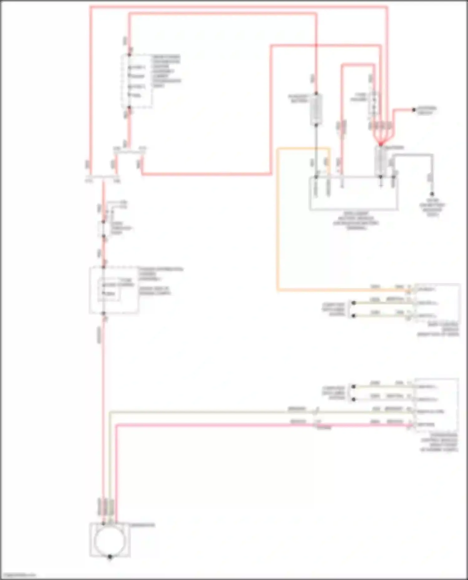 Grand Cherokee Jeep WL (2021-2024): Charging circuit