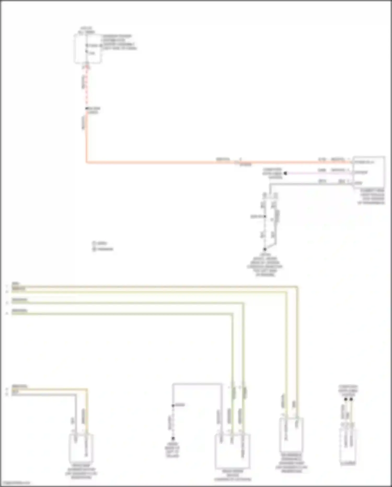 Grand Cherokee Jeep WL (2021-2024): Wiper/washer circuit (2 of 2)