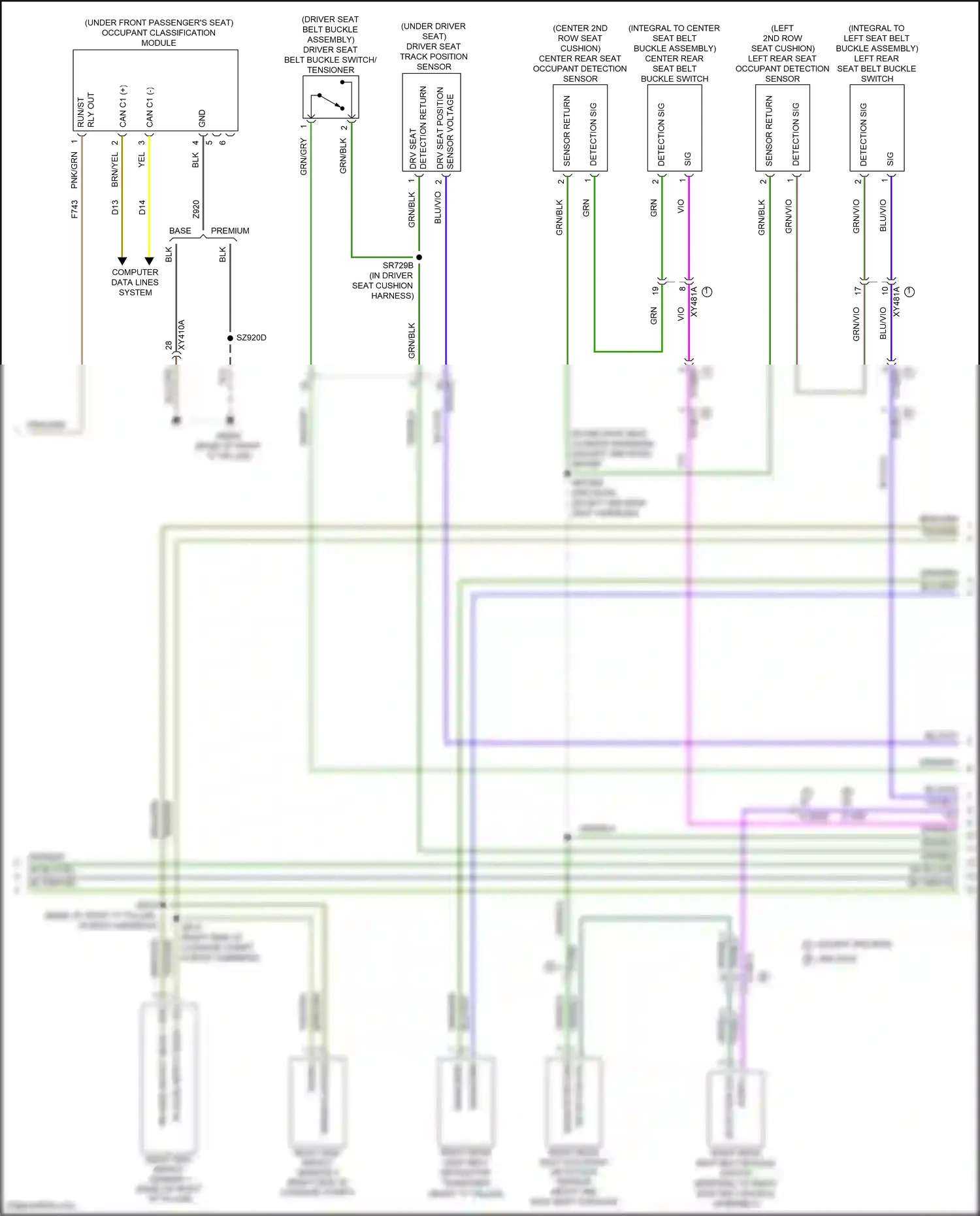 Wiring diagram computer data lines system for Jeep Grand Cherokee WL (2021-2024) (58 of 125)