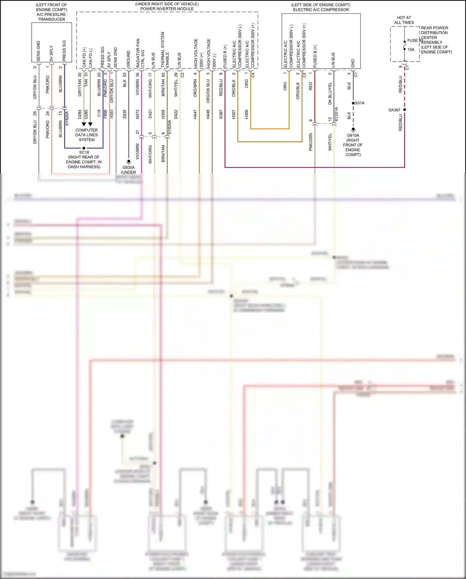 Wiring diagram computer data lines system for Jeep Grand Cherokee WL (2021-2024) (62 of 125)