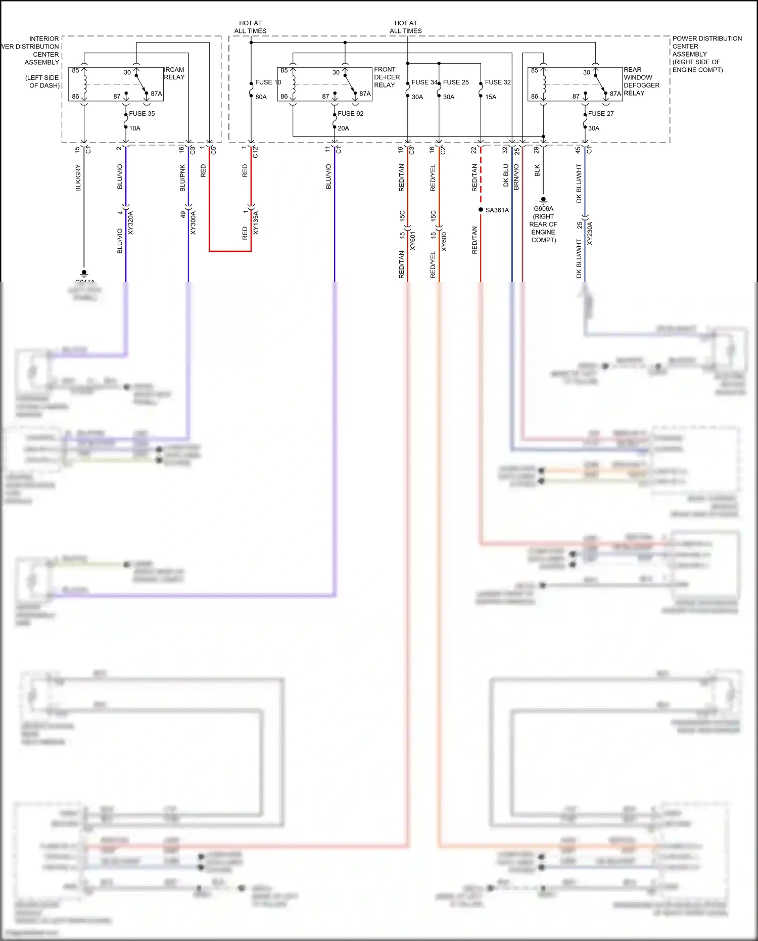 Wiring diagram computer data lines system for Jeep Grand Cherokee WL (2021-2024) (3 of 125)