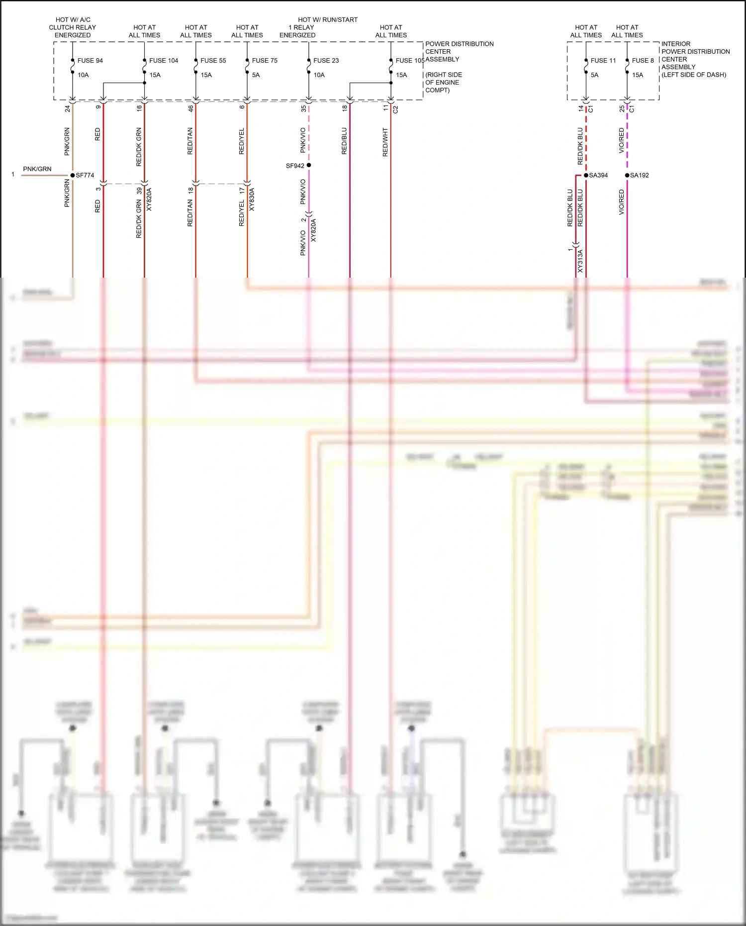Wiring diagram computer data lines system for Jeep Grand Cherokee WL (2021-2024) (118 of 125)