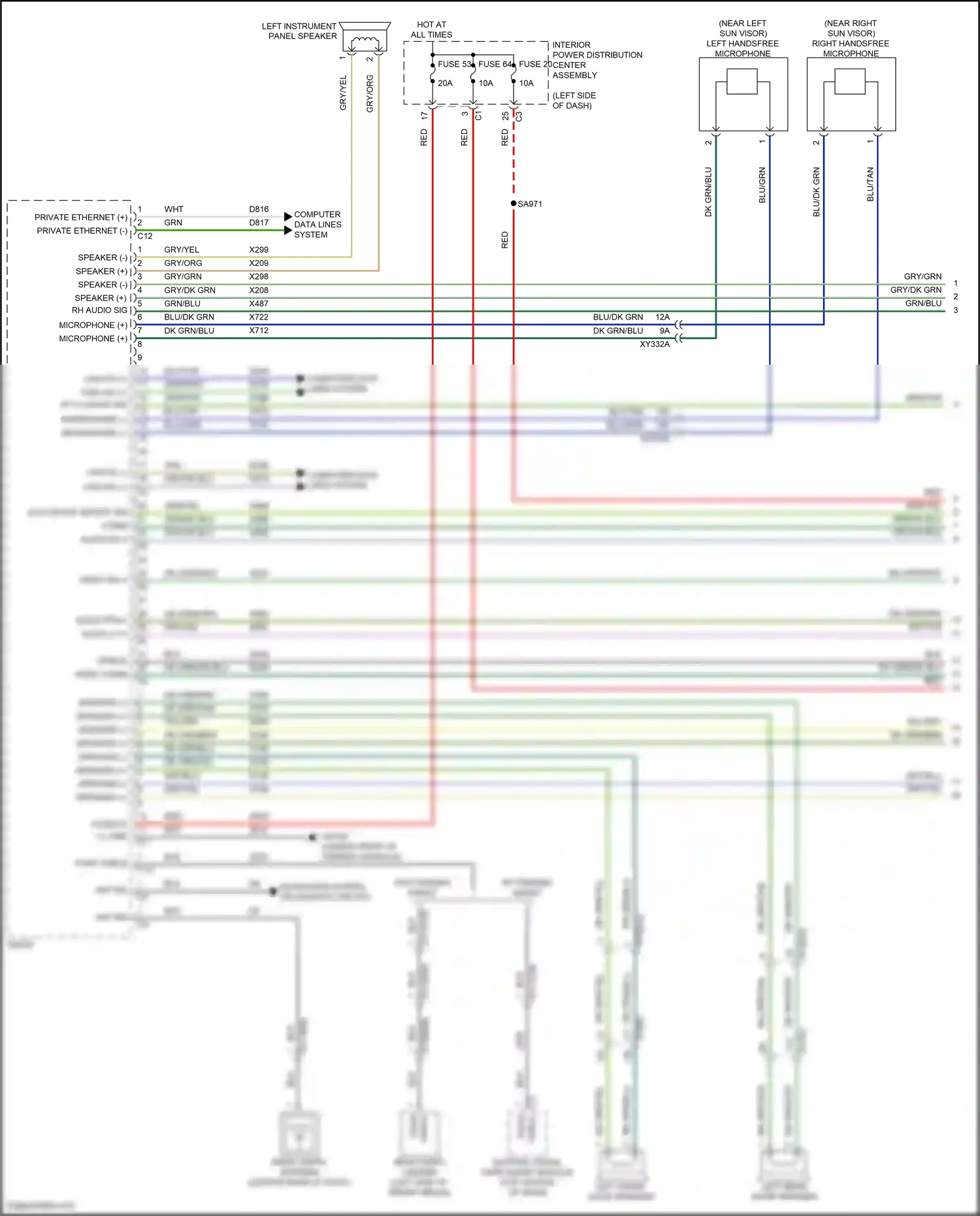 Wiring diagram computer data lines system for Jeep Grand Cherokee WL (2021-2024) (24 of 125)