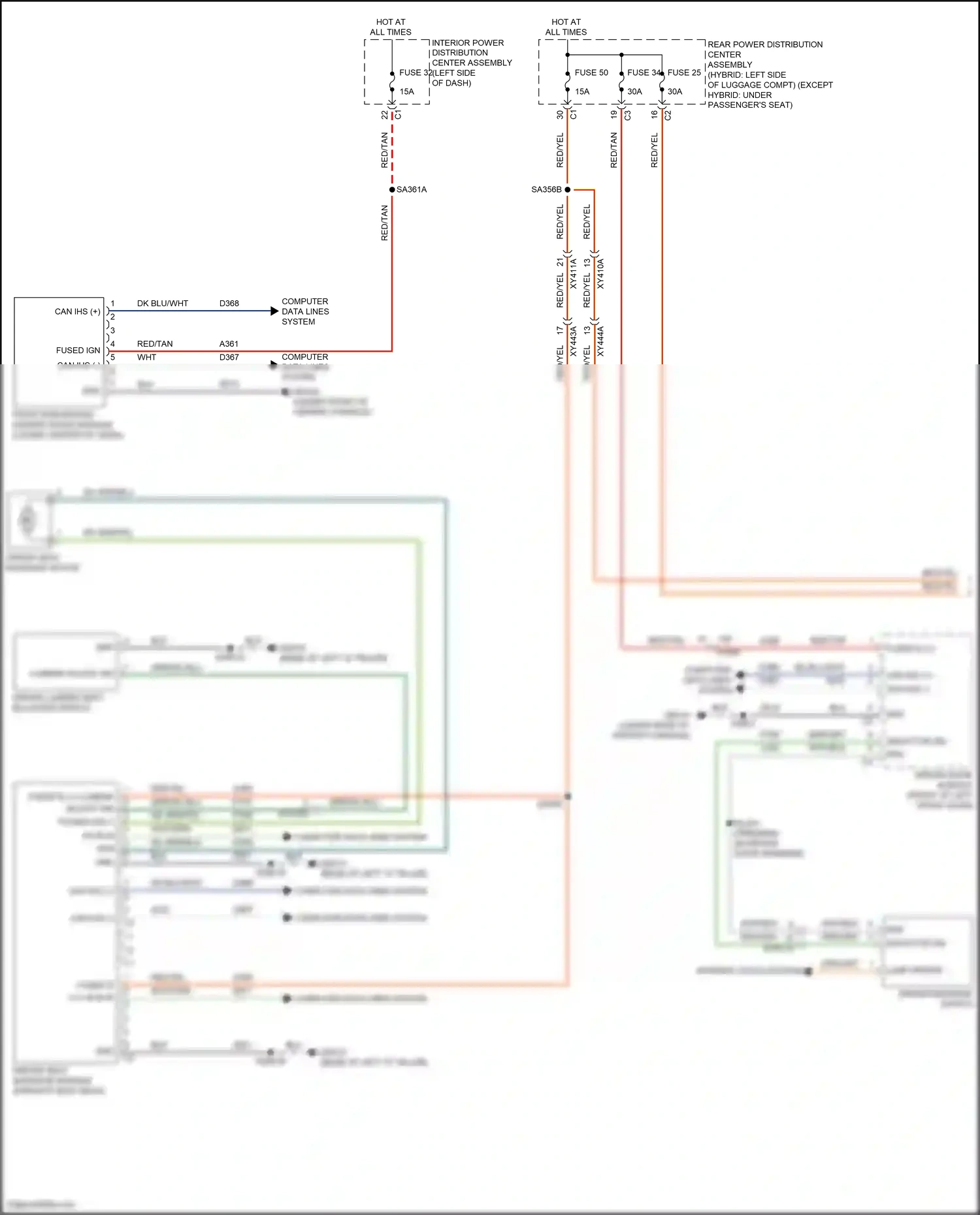 Wiring diagram computer data lines system for Jeep Grand Cherokee WL (2021-2024) (48 of 125)