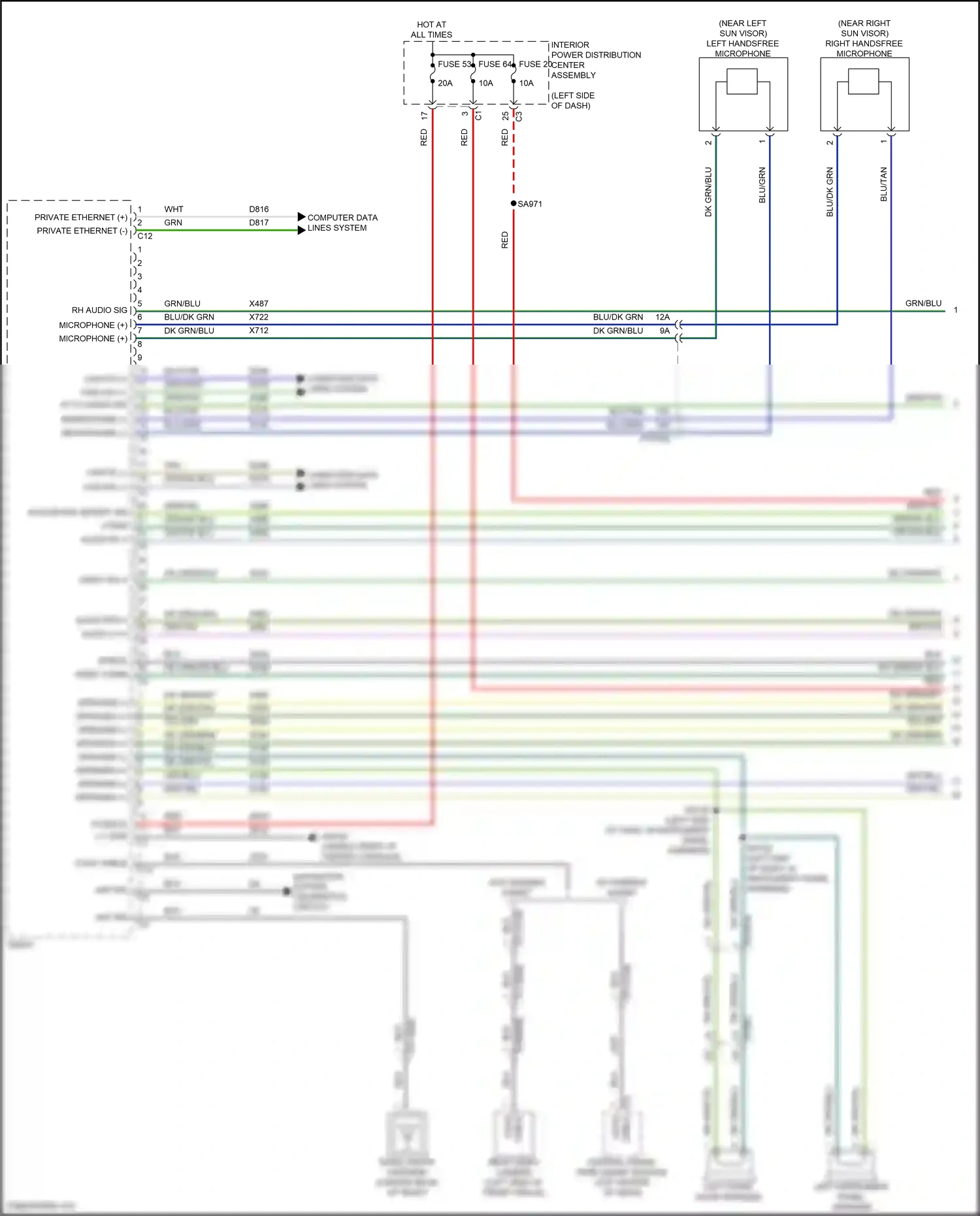 Wiring diagram computer data lines system for Jeep Grand Cherokee WL (2021-2024) (12 of 125)