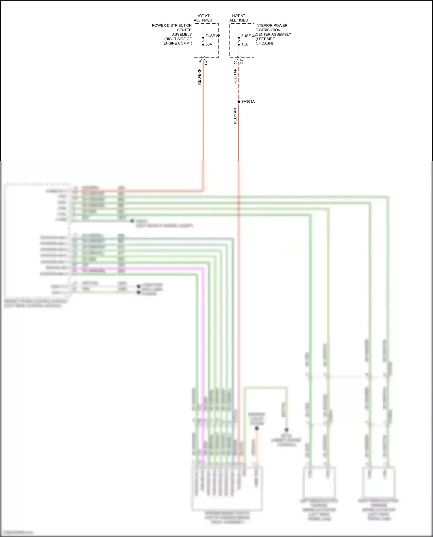 Wiring diagram computer data lines system for Jeep Grand Cherokee WL (2021-2024) (86 of 125)