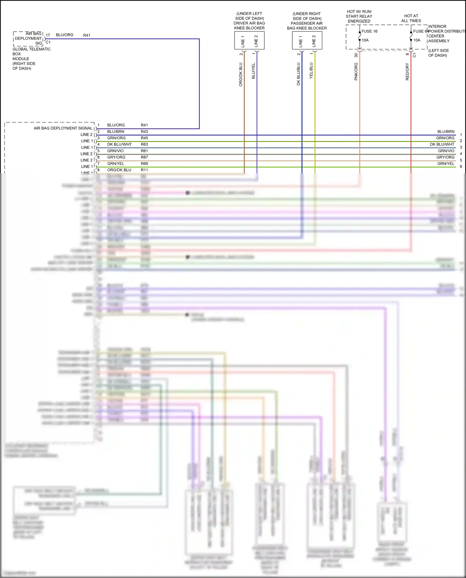 Wiring diagram computer data lines system for Jeep Grand Cherokee WL (2021-2024) (68 of 125)