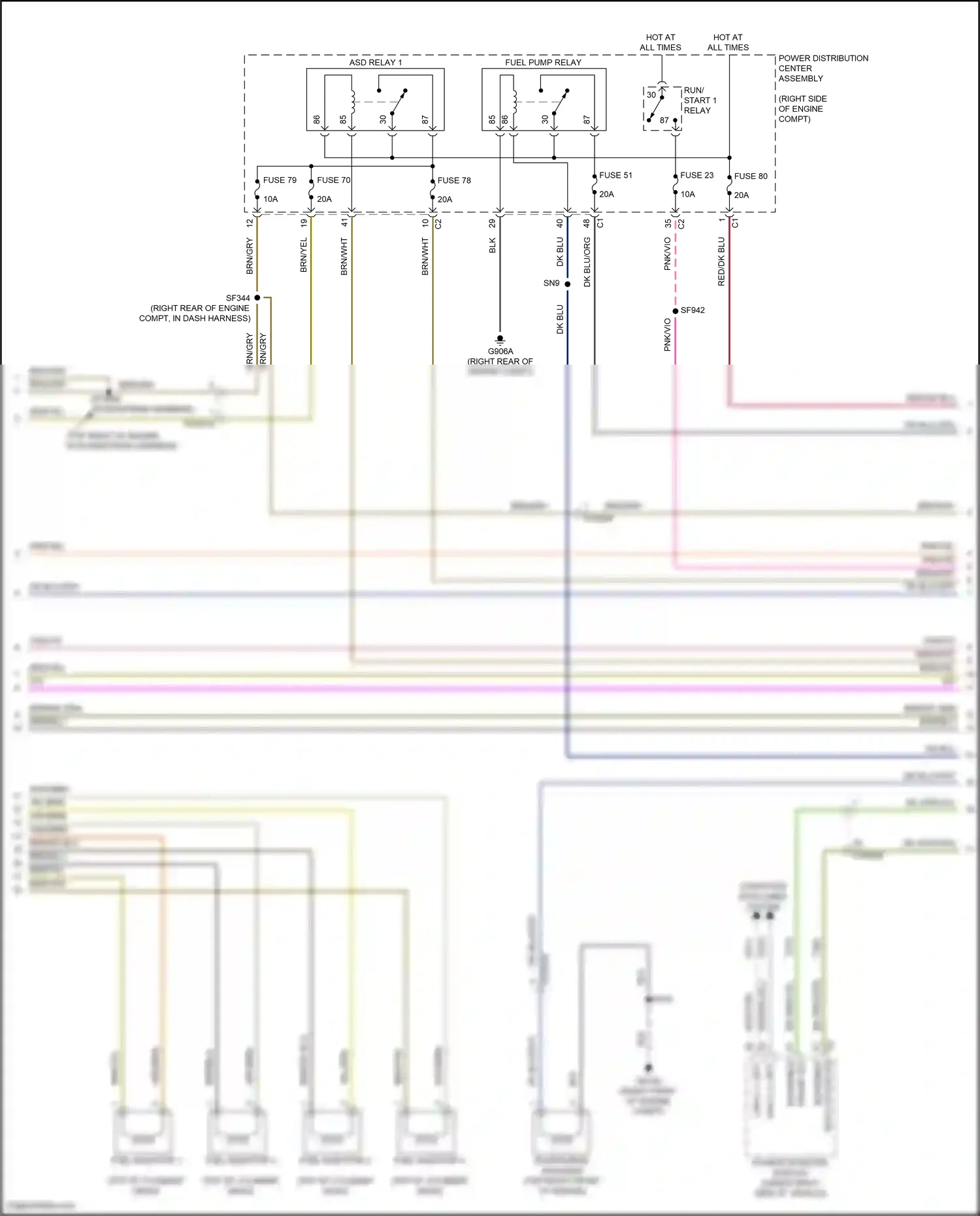 Wiring diagram computer data lines system for Jeep Grand Cherokee WL (2021-2024) (114 of 125)