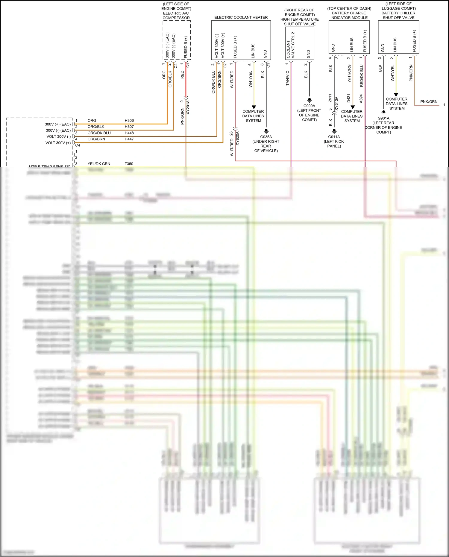 Wiring diagram computer data lines system for Jeep Grand Cherokee WL (2021-2024) (117 of 125)