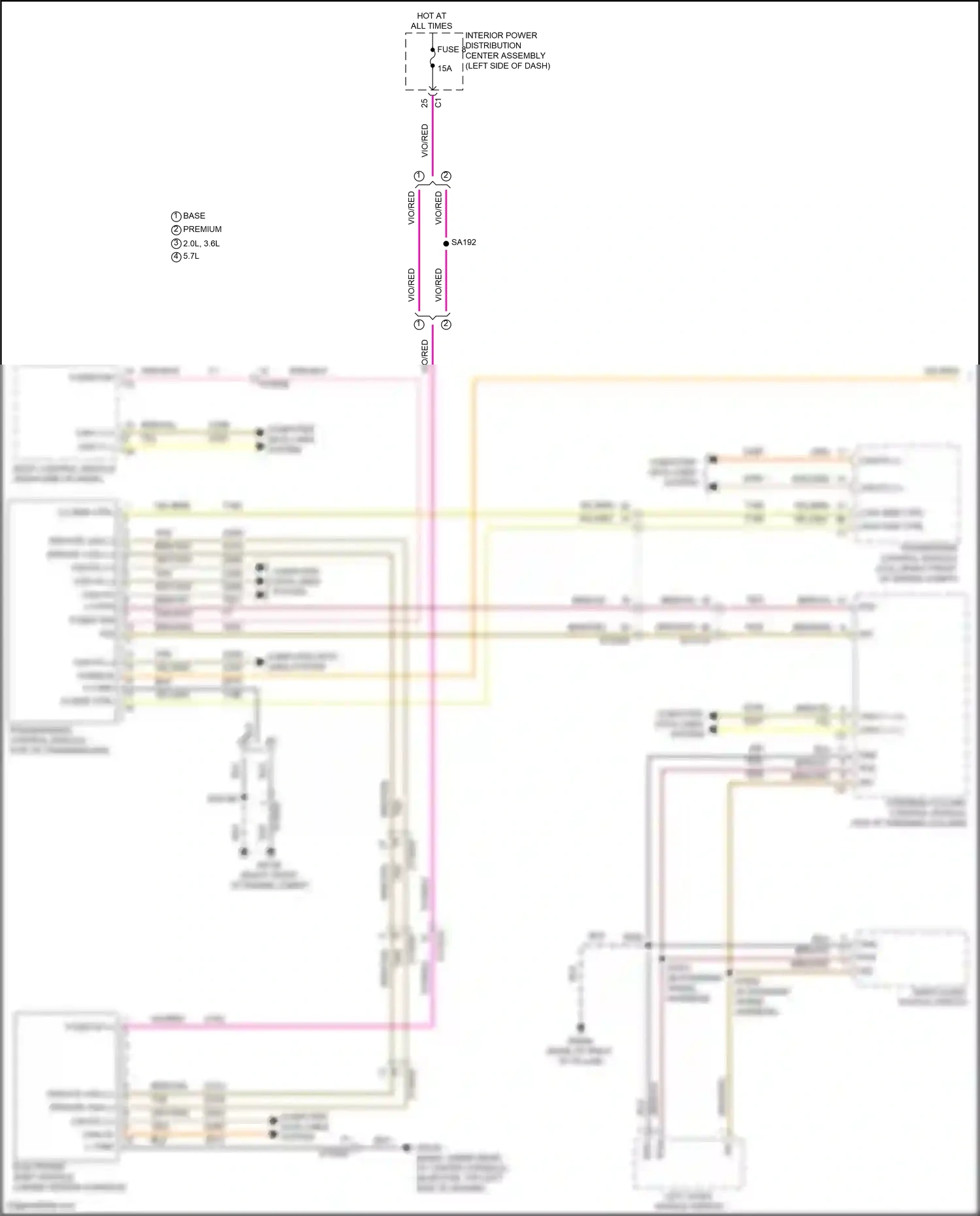 Wiring diagram low side ctrl for Jeep Grand Cherokee WL (2021-2024) (1 of 2)