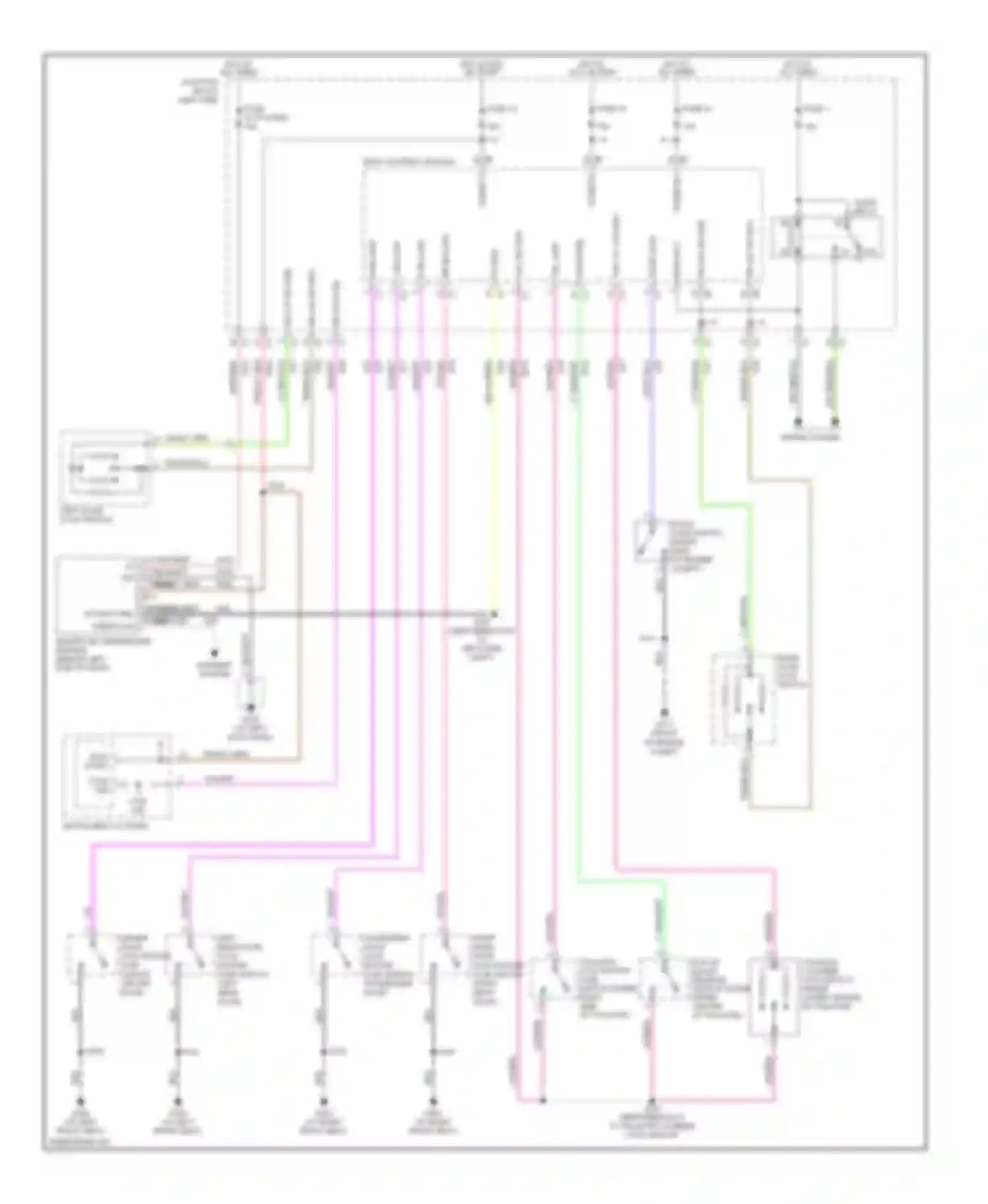 Liberty Jeep I (2001-2007): Anti-theft circuit