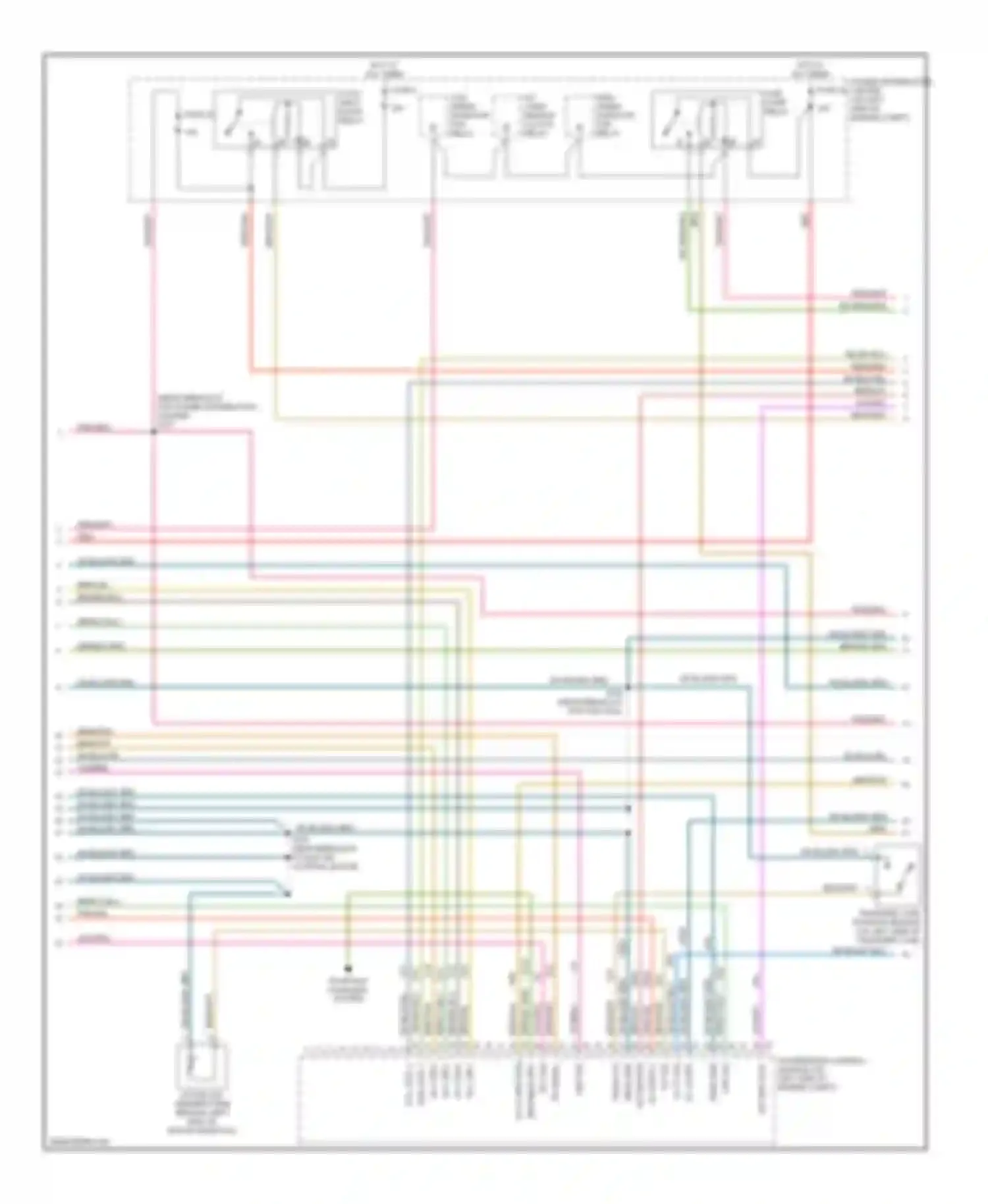 Liberty Jeep I (2001-2007): Wiring diagram engine performance 2.4l (2 of 3)