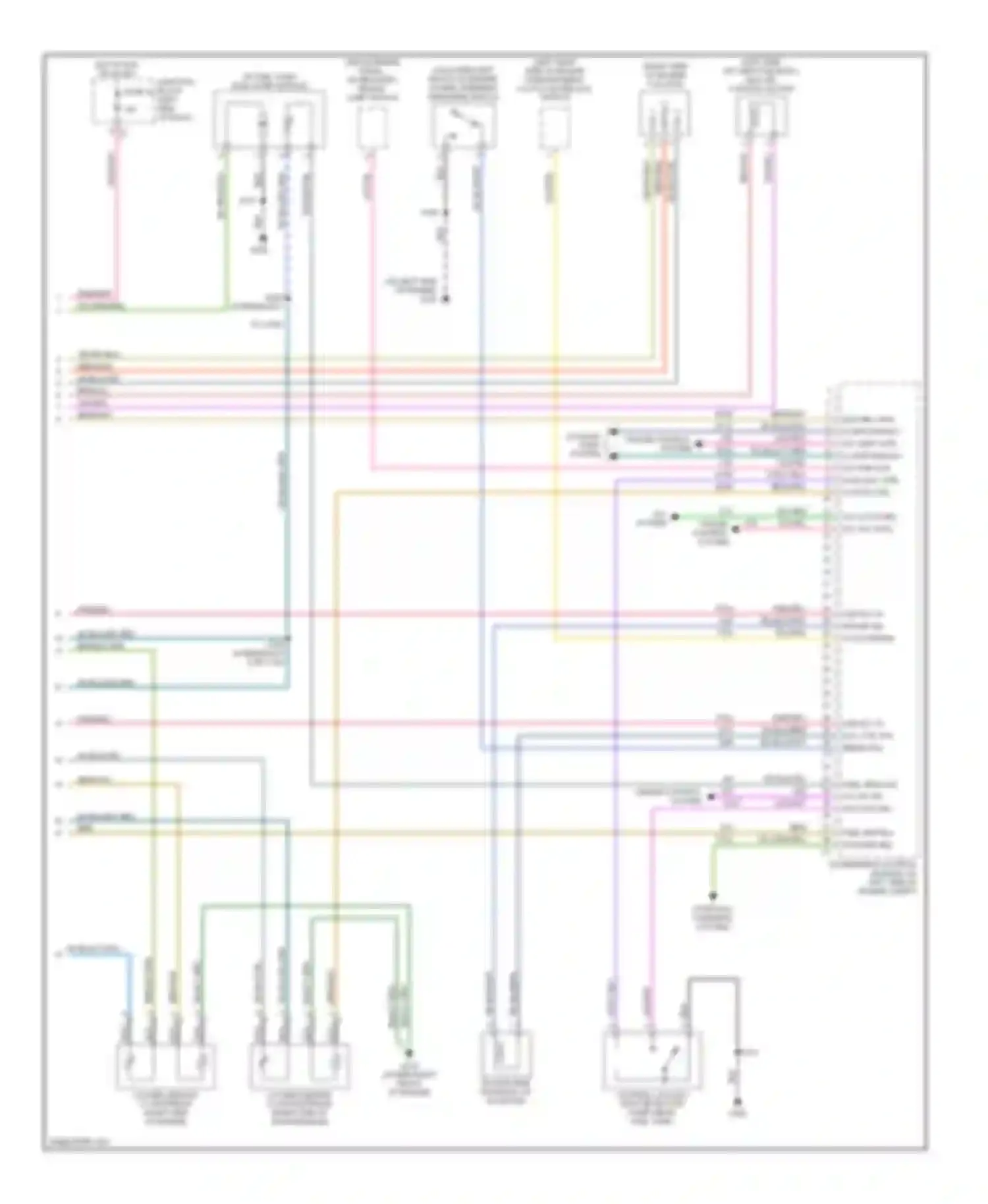 Liberty Jeep I (2001-2007): Wiring diagram engine performance 2.4l (3 of 3)