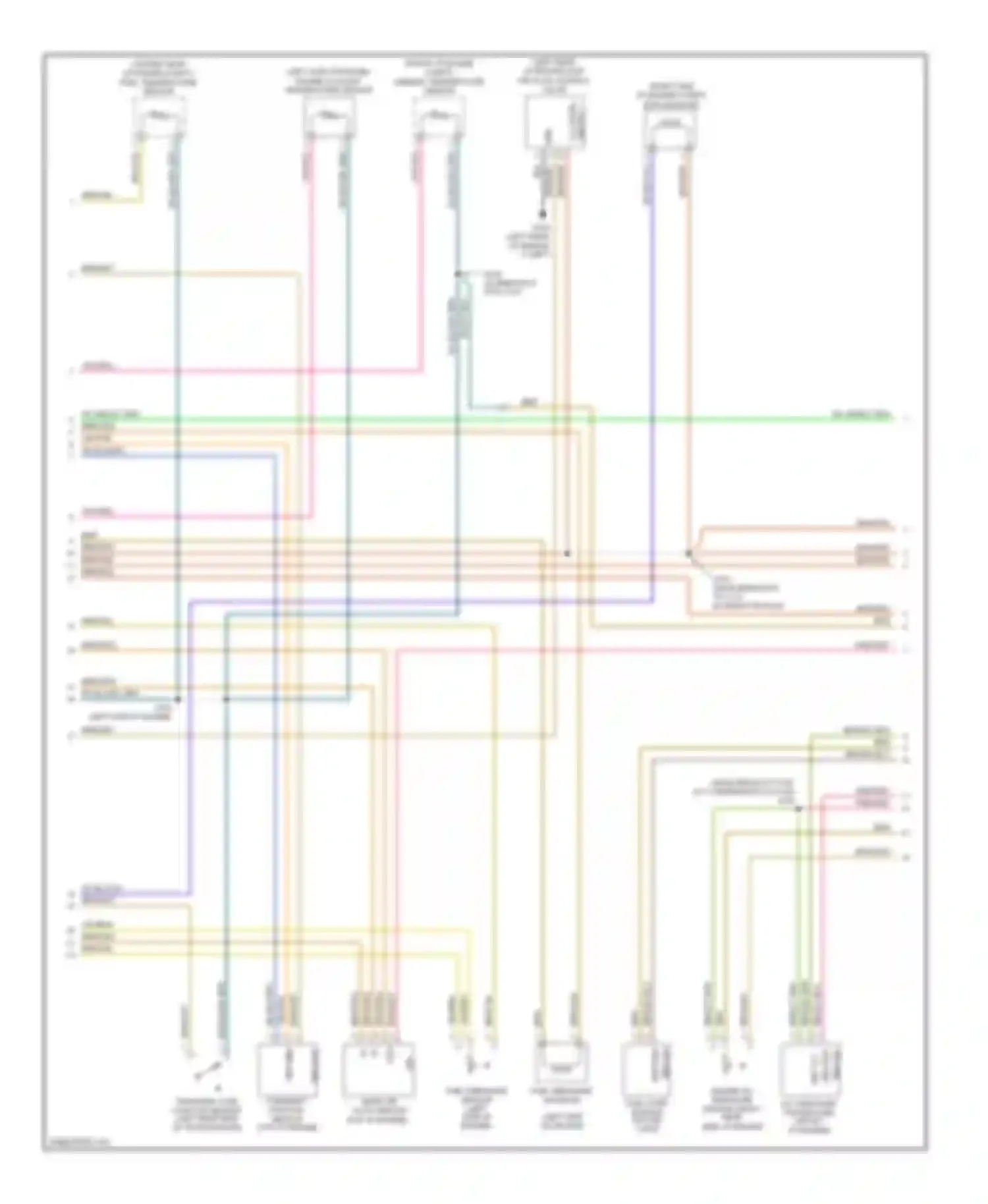 Liberty Jeep I (2001-2007): Wiring diagram engine performance 2.8l diesel (2 of 4)