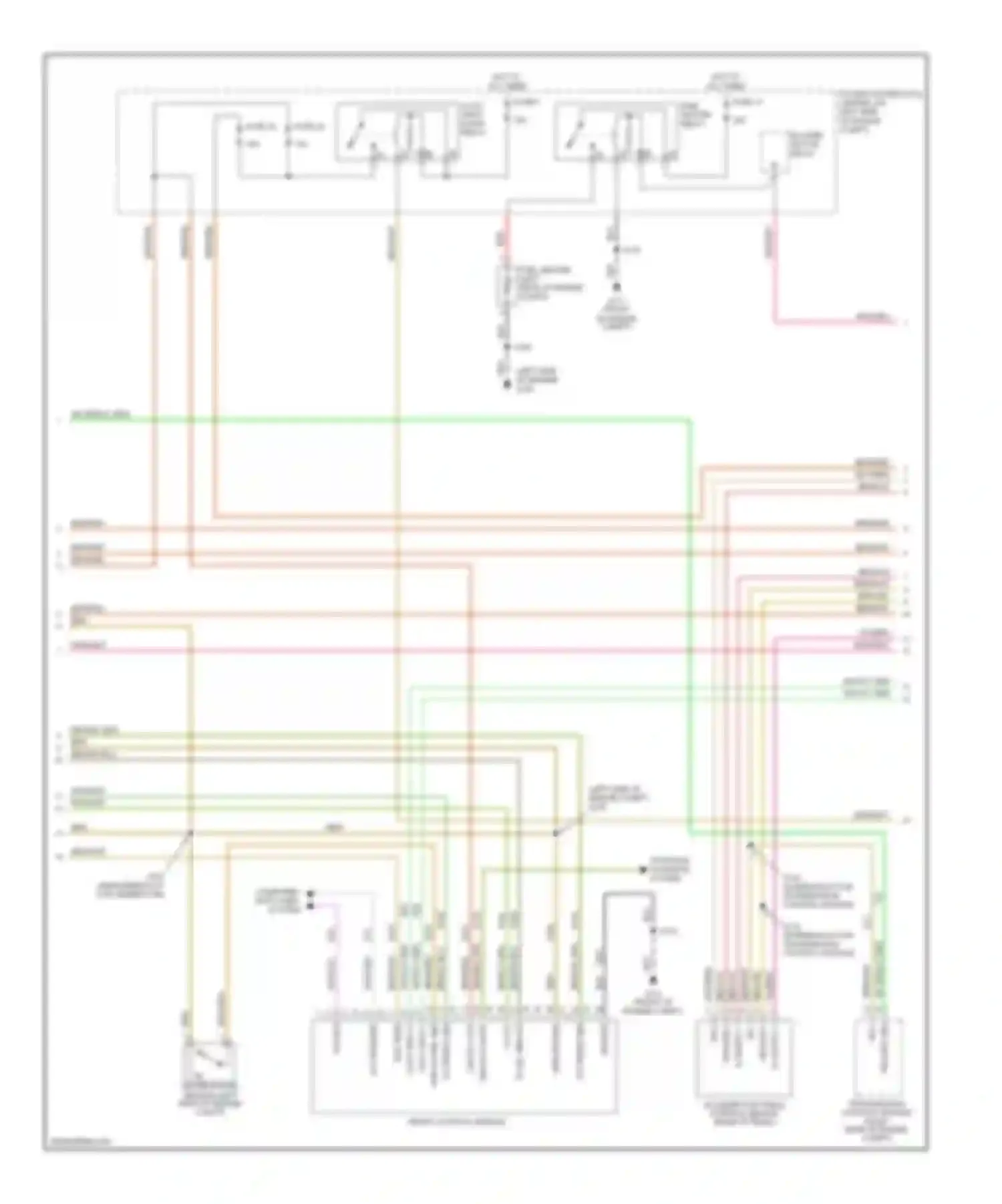 Liberty Jeep I (2001-2007): Wiring diagram engine performance 2.8l diesel (3 of 4)