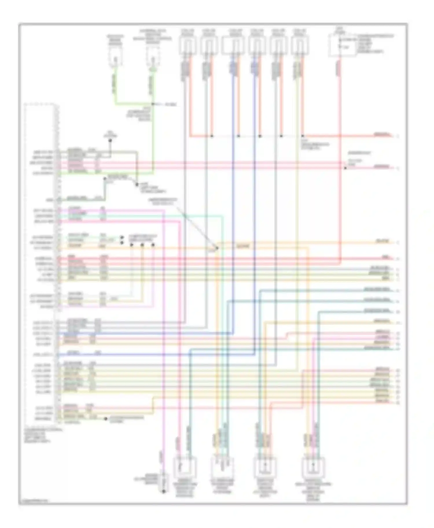 Liberty Jeep I (2001-2007): Wiring diagram engine performance 3.7l (1 of 5)