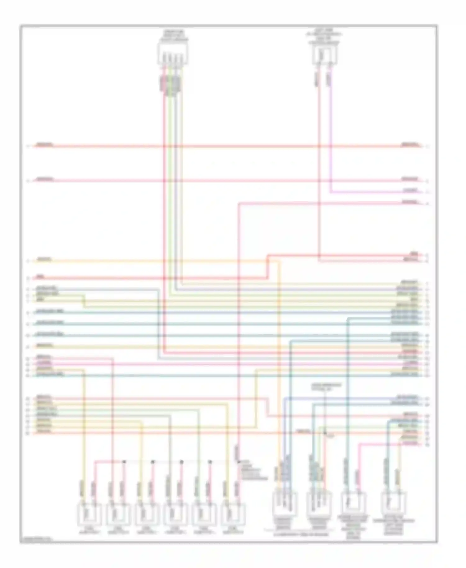 Liberty Jeep I (2001-2007): Wiring diagram engine performance 3.7l (2 of 5)