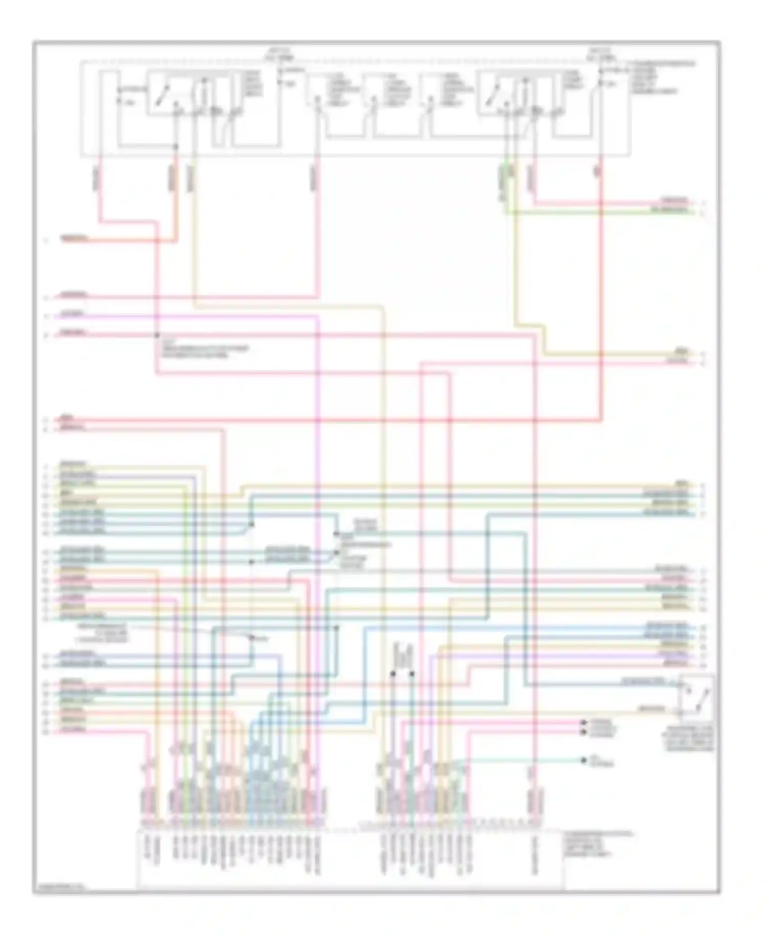 Liberty Jeep I (2001-2007): Wiring diagram engine performance 3.7l (3 of 5)