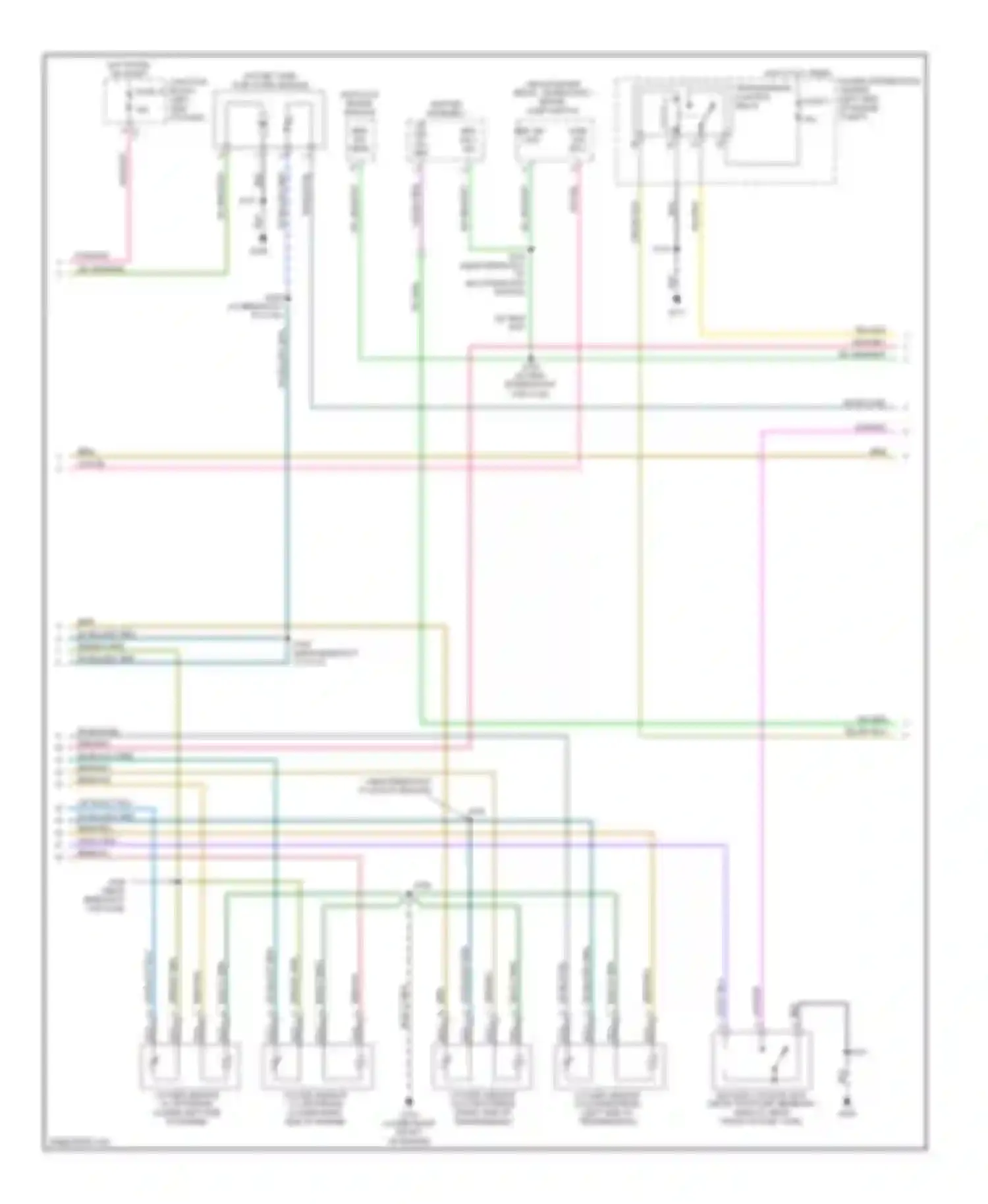 Liberty Jeep I (2001-2007): Wiring diagram engine performance 3.7l (4 of 5)