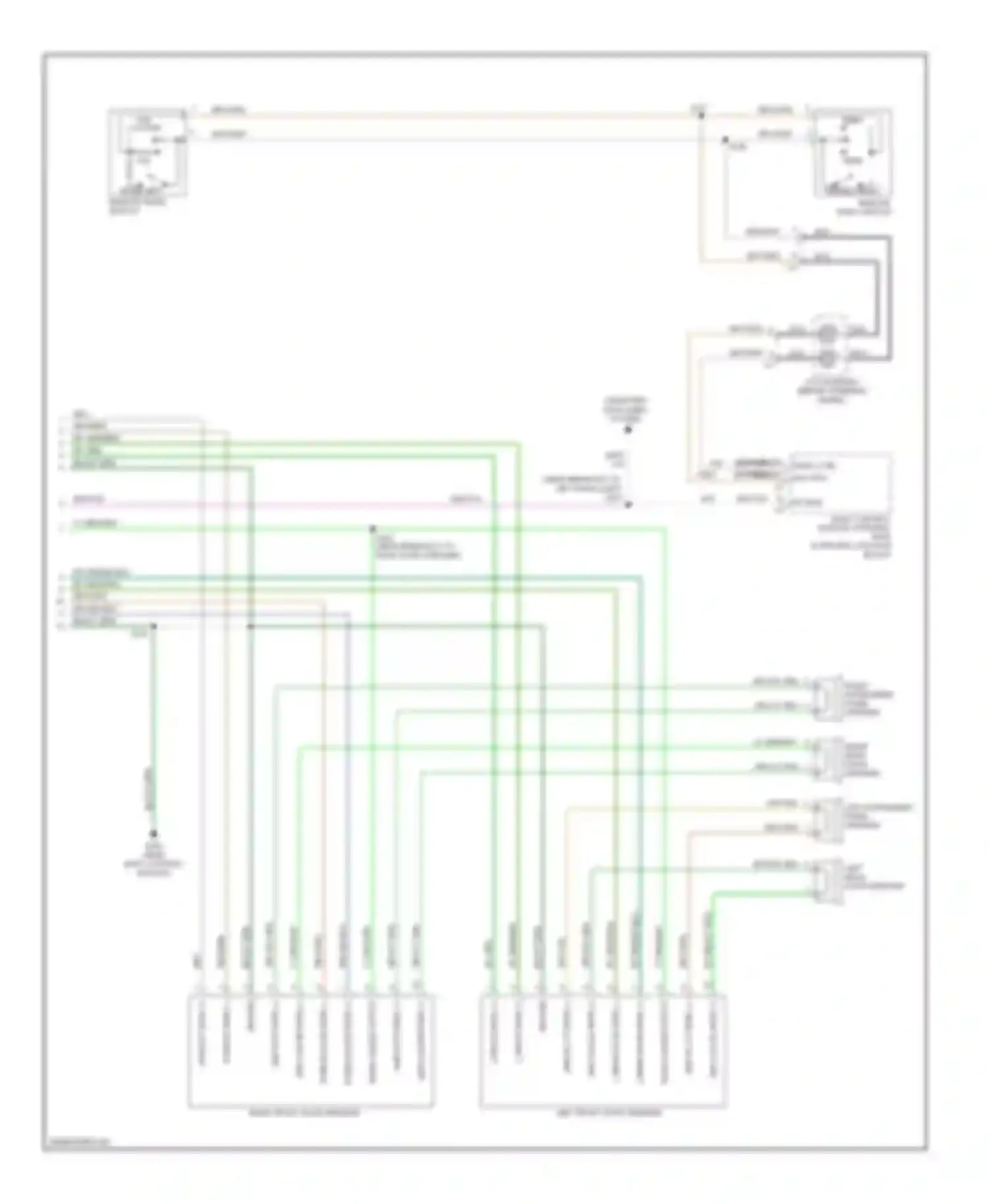 Liberty Jeep I (2001-2007): Radio circuit, premium (2 of 2)