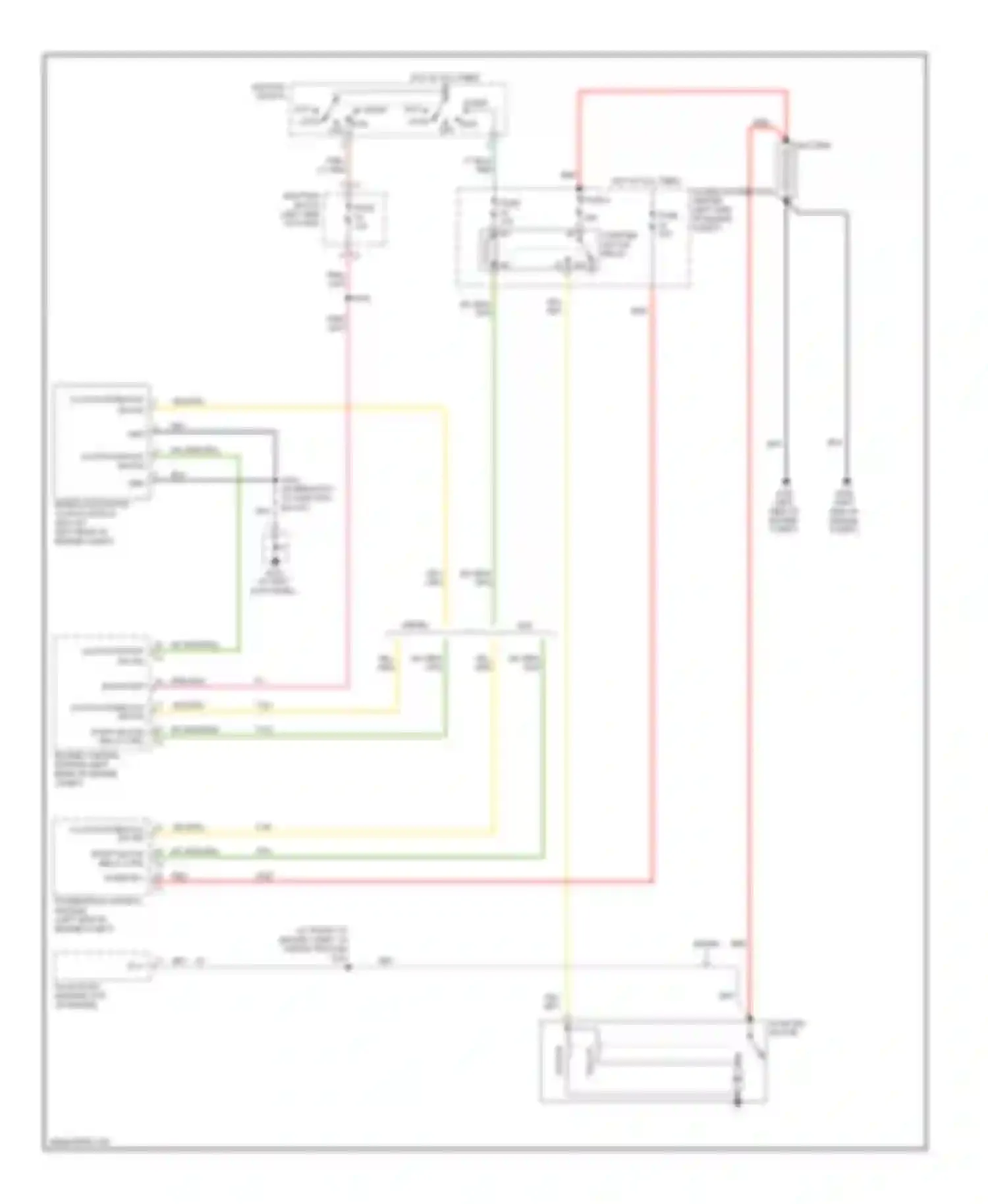 Liberty Jeep I (2001-2007): Starting circuit