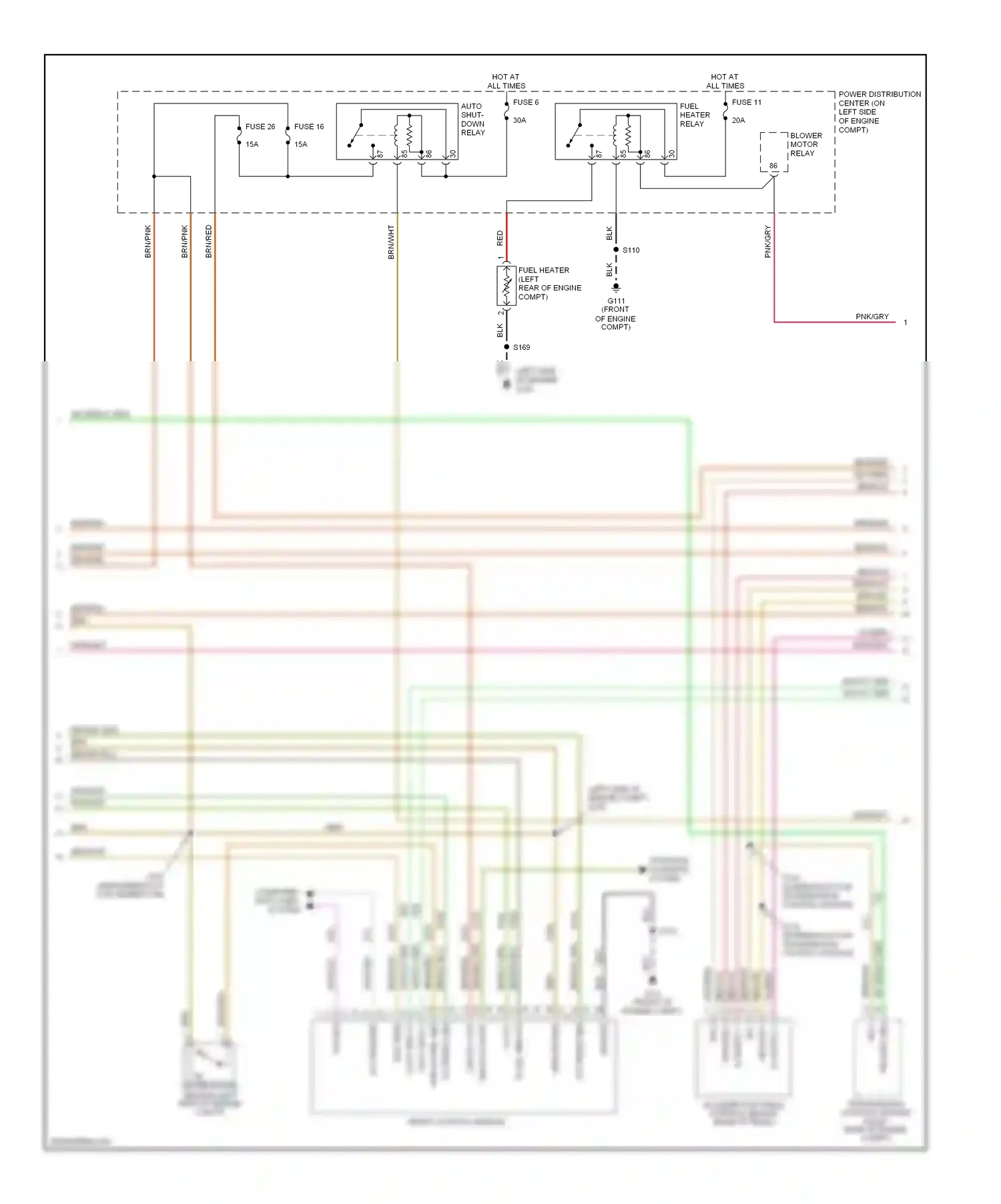 Jeep Liberty I (2001-2007) computer data lines system wiring diagram  (8 of 20)