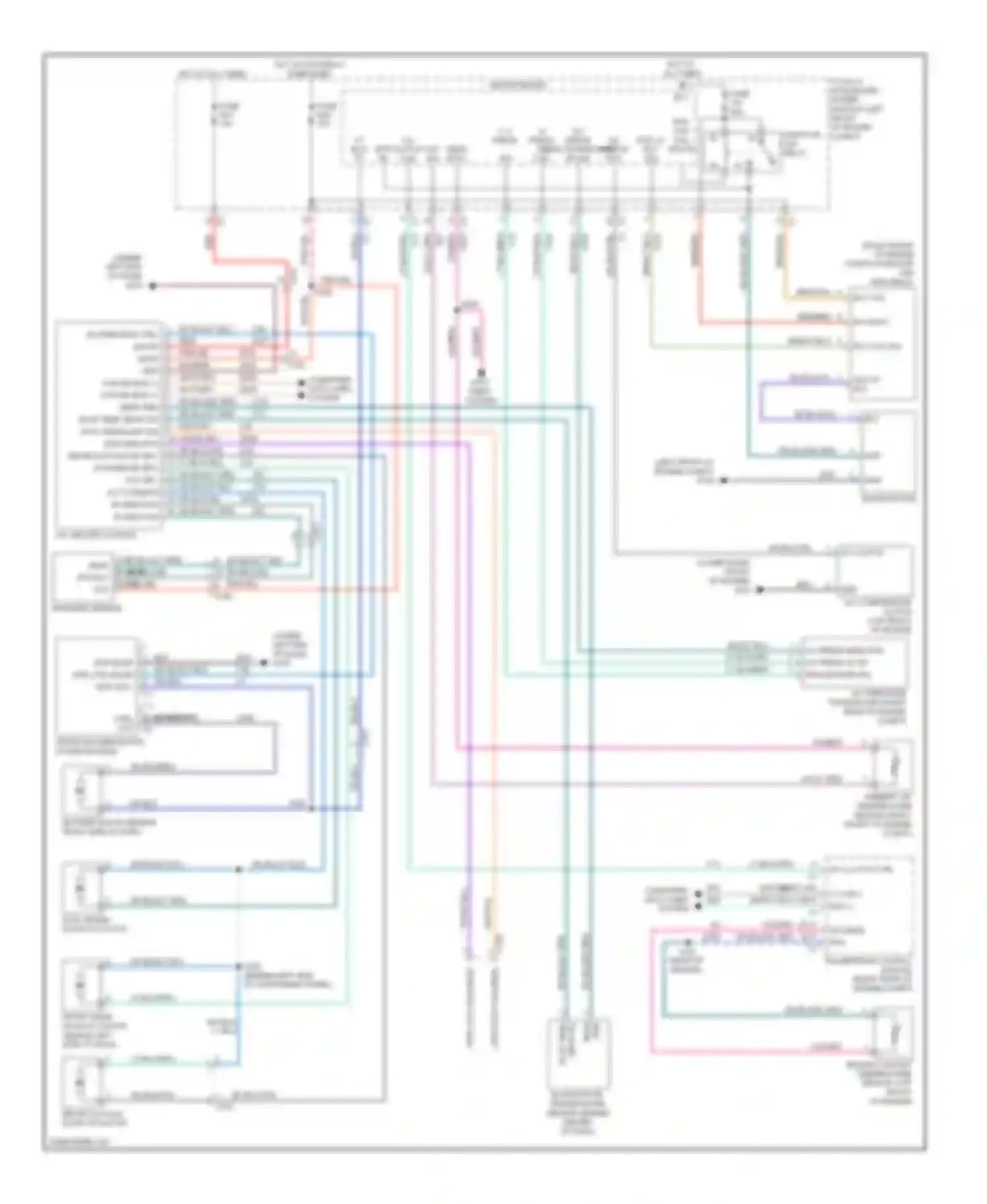 Liberty Jeep II (2007-2012): Manual a/c circuit