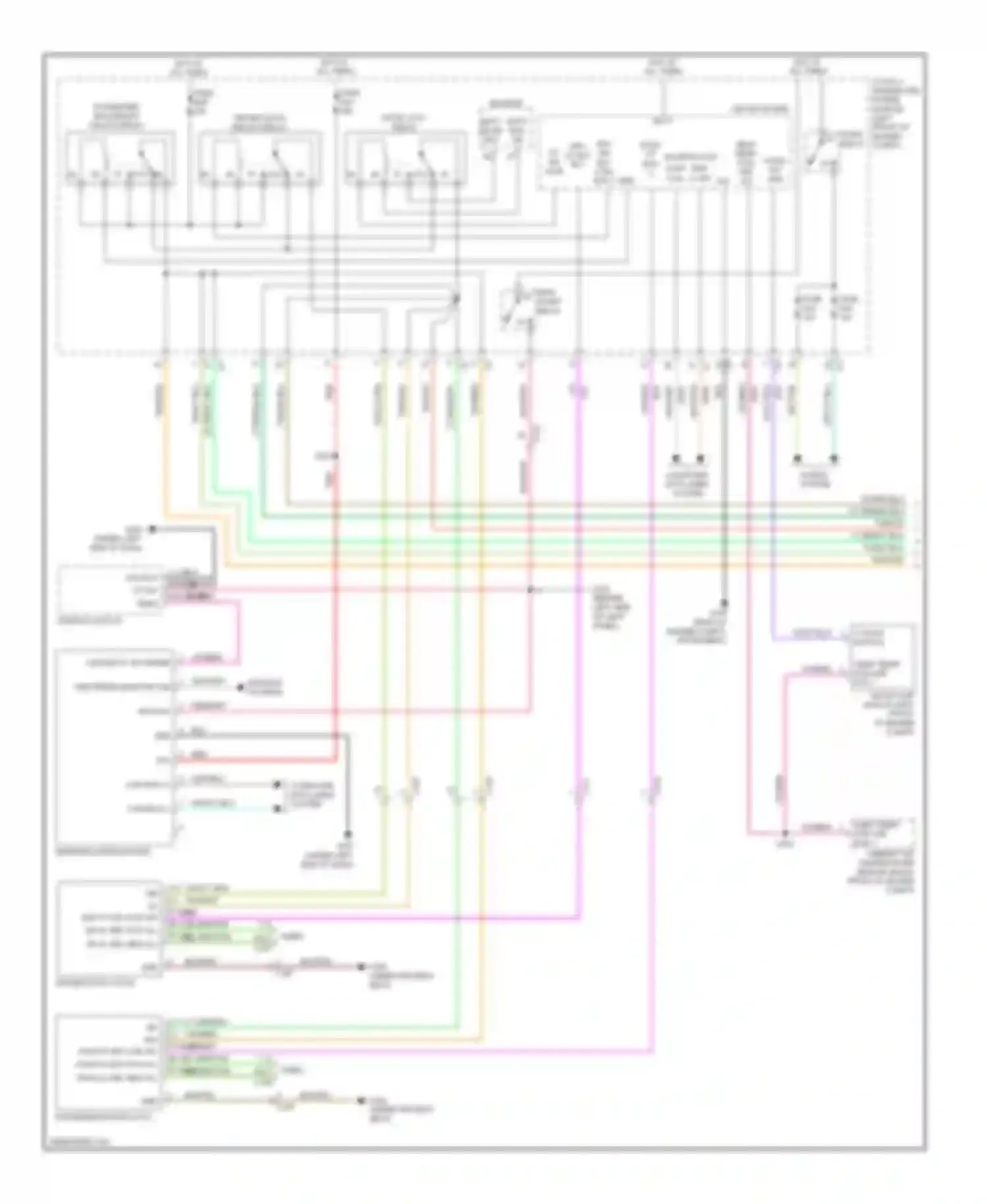 Liberty Jeep II (2007-2012): Anti-theft circuit (1 of 2)