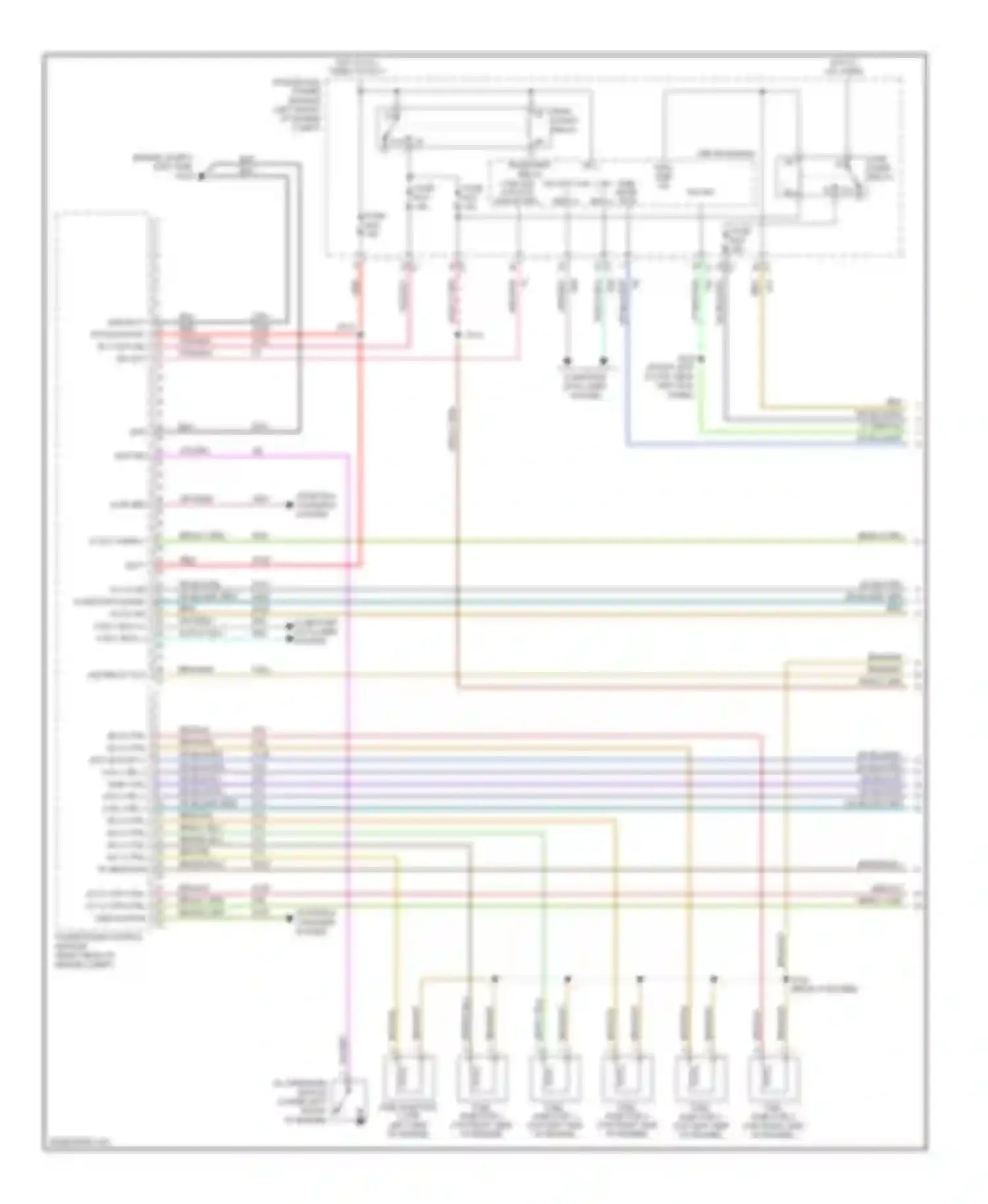 Liberty Jeep II (2007-2012): Wiring diagram engine performance 3.7l (1 of 5)