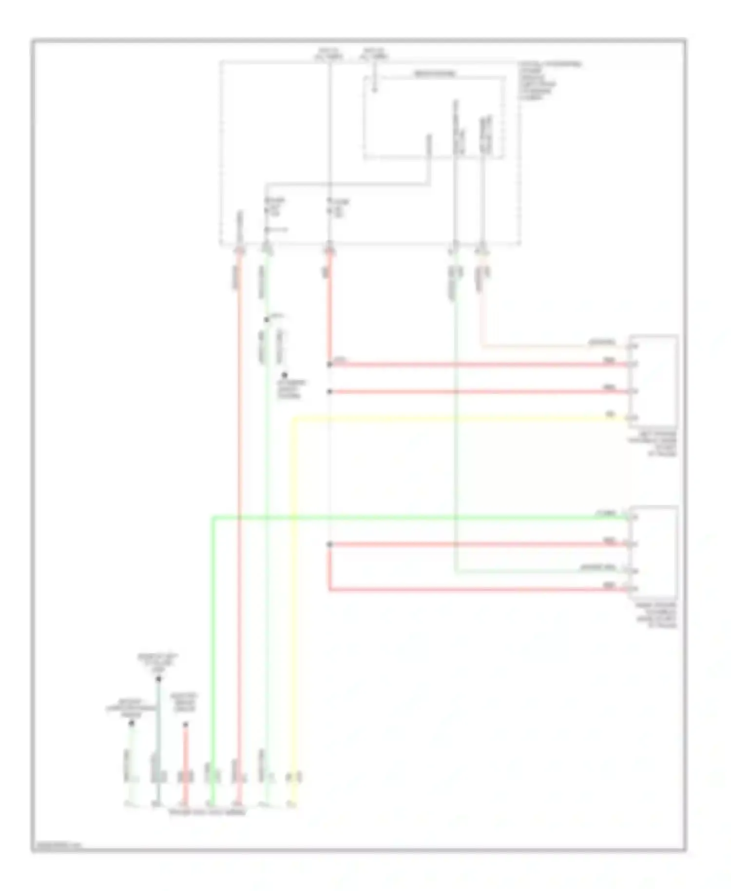 Liberty Jeep II (2007-2012): Trailer tow circuit