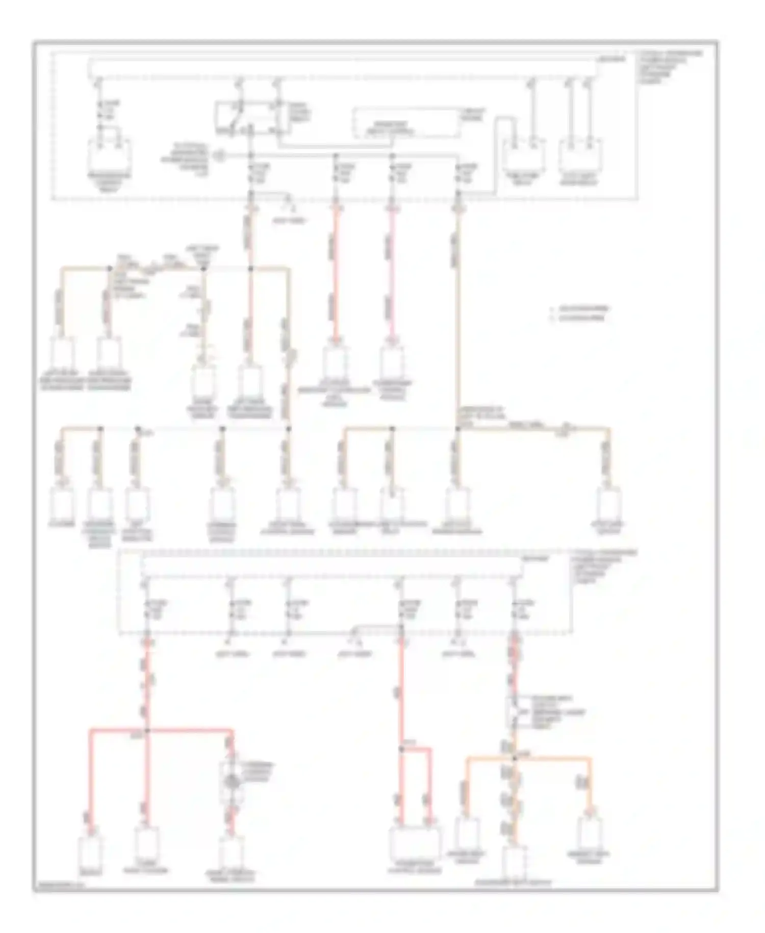 Liberty Jeep II (2007-2012): Power distribution circuit (2 of 3)