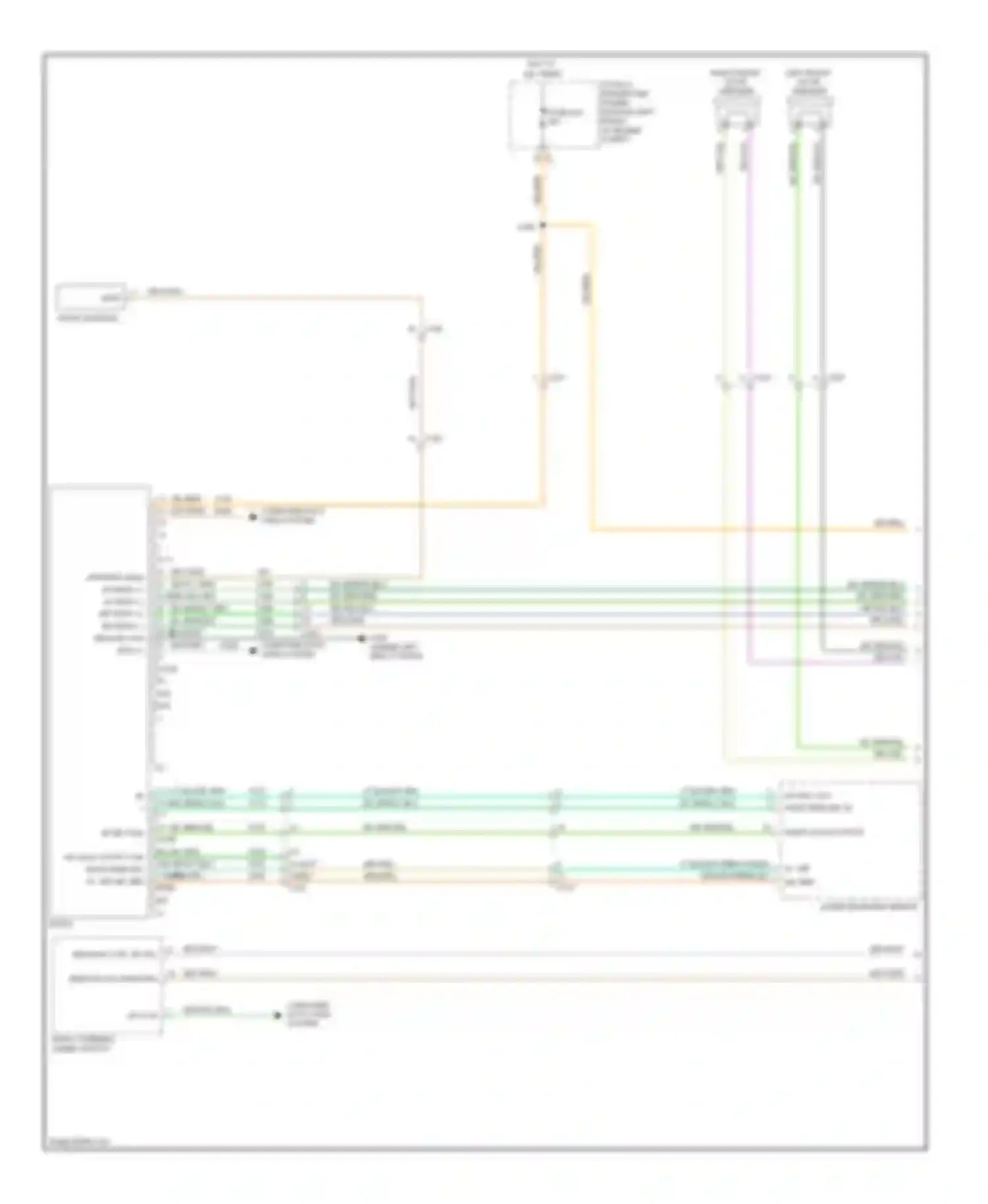 Liberty Jeep II (2007-2012): Radio circuit (1 of 2)