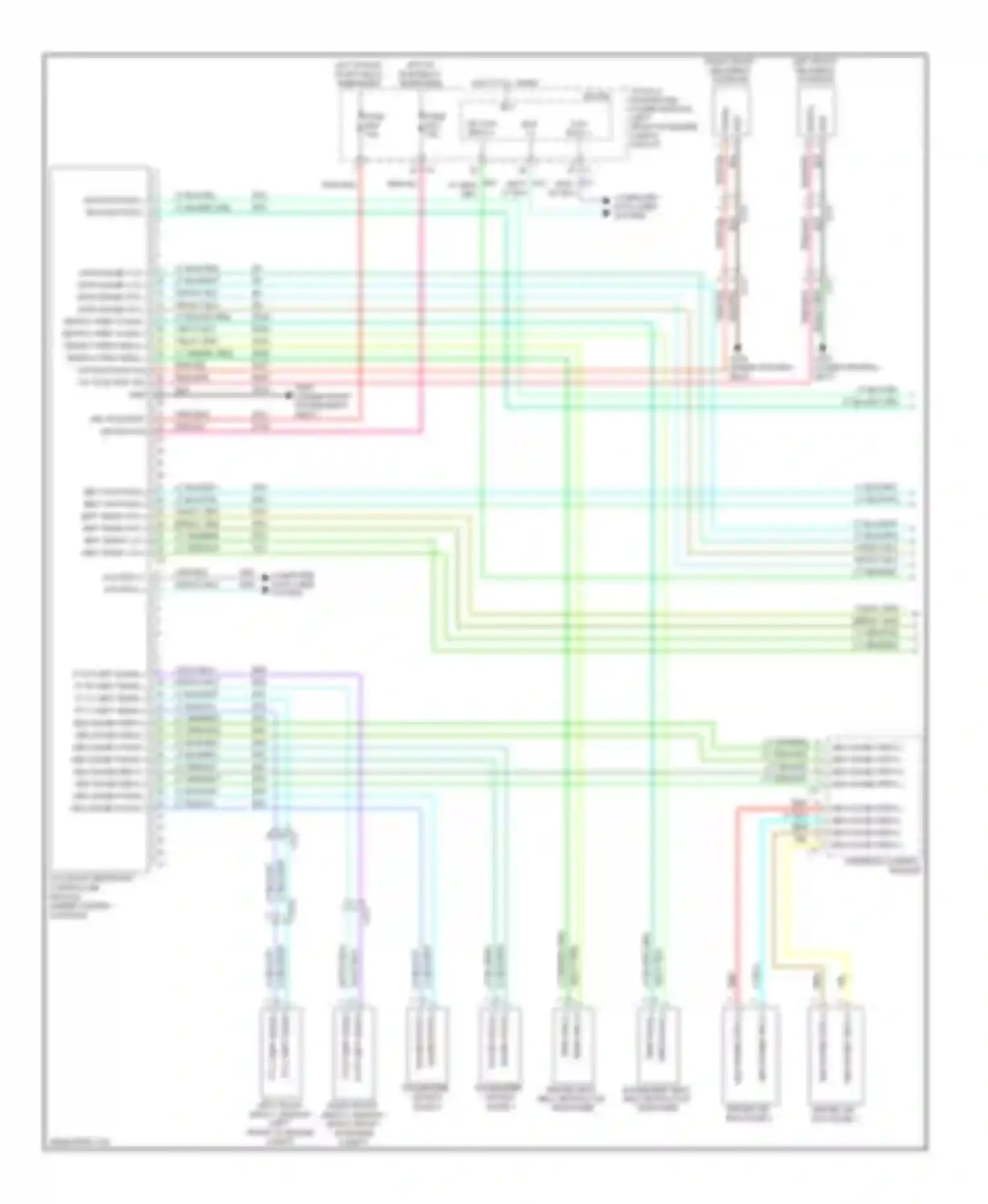 Liberty Jeep II (2007-2012): Supplemental restraints circuit (1 of 2)