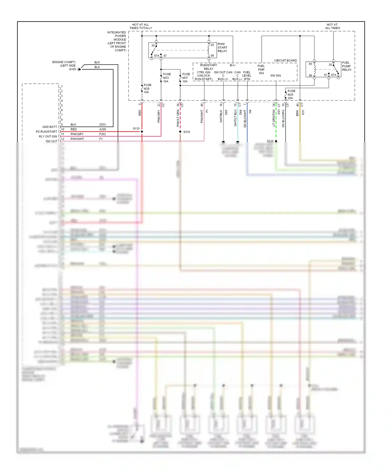 Jeep Liberty II (2007-2012) computer data lines system wiring diagram  (10 of 35)